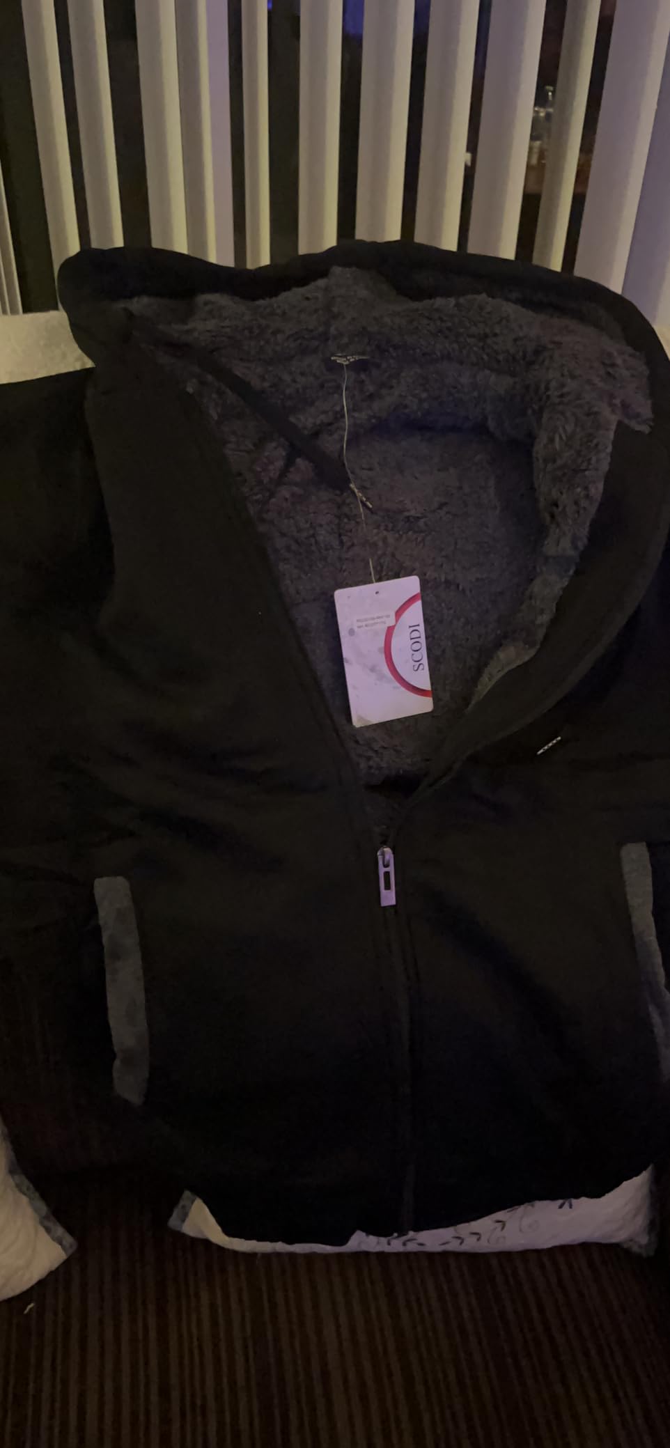 Hoodies for Men Heavyweight Fleece Sweatshirt - Full Zip Up Thick Sherpa Lined Hooded Jacket customer photo 2