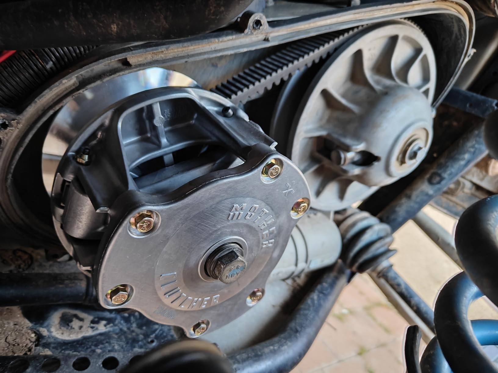 Mother Clutcher Primary Clutch fits Polaris RZR 1000 XP & S with HD Puller Tool (Pretuned With Weights & Spring !) 2014-2023 customer photo 2
