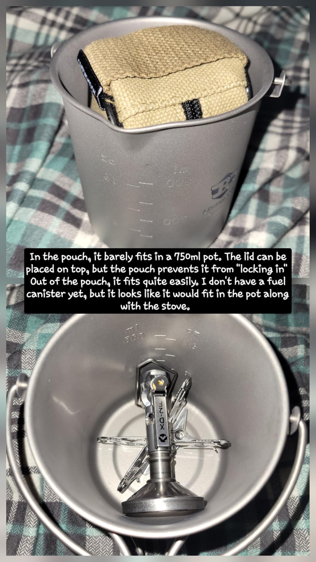 CAMPINGMOON Canister Top Stove Portable Compact Foldable w/Micro Regulator w/4Flex w/igniter XD-2F (Silver) customer photo 1
