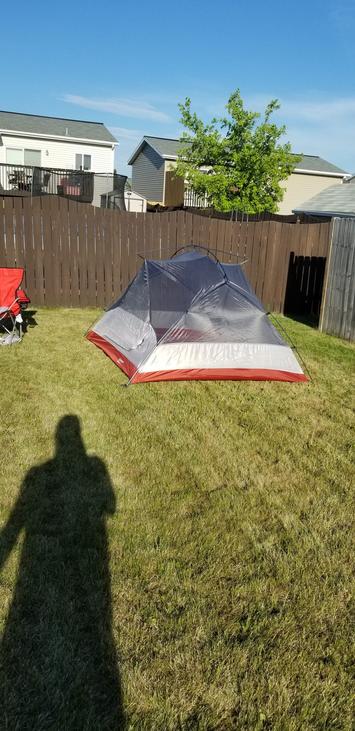 Bessport Camping Tent for 2-3 Person, Lightweight Backpacking Tent Waterproof Windproof Two Doors Easy Setup Double Layer Outdoor Tents for 3 to 4 Seasons customer photo 2