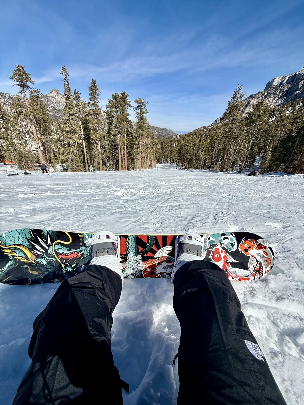 devembr Snowboard Stomp Pad, 3D Clear Snowflake customer photo 2