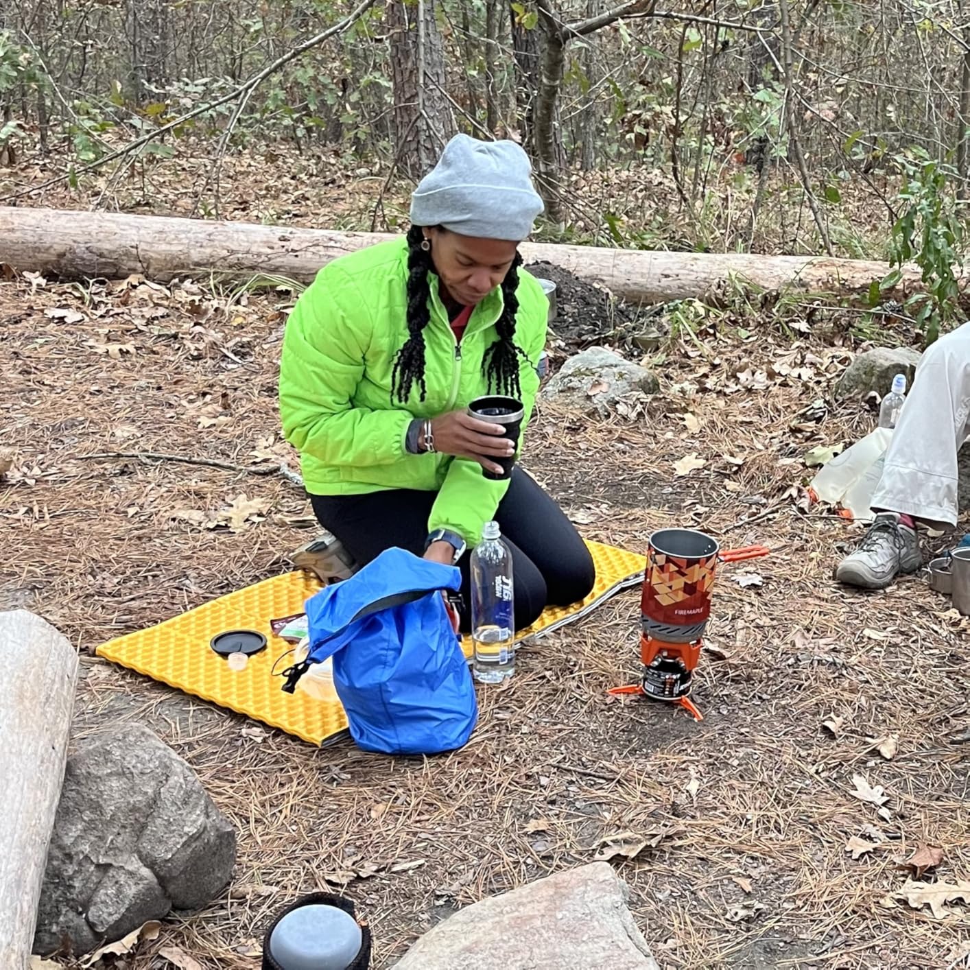 Featherstone Outdoor El Cordion Insulated R-Value 2.1 Sleeping Pad Closed Cell Foam Mat customer photo 1