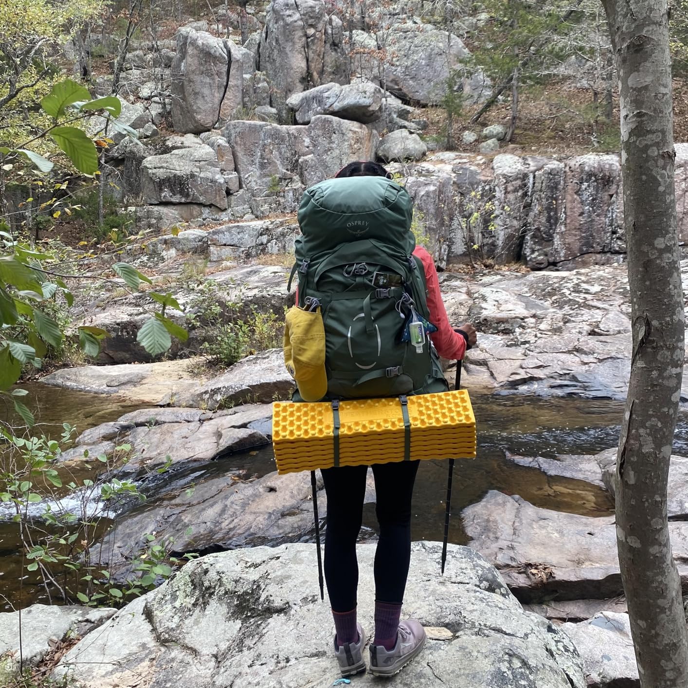 Featherstone Outdoor El Cordion Insulated R-Value 2.1 Sleeping Pad Closed Cell Foam Mat customer photo 2