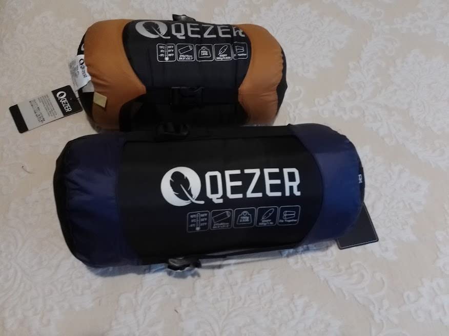 Down Sleeping Bag for Adults, 600 Fill Power, Ultralight & Compact with Compression Sack for Backpacking, Camping, Hiking customer photo 2