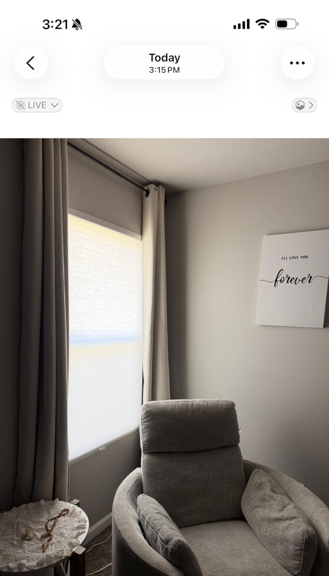 SimpleHome 100% Blackout Curtains for Bedroom, Thermal Insulated Grommet Window Drapes Room Darkening Cream Curtains for Living Room with Black Back, 52 x 84 Inch, 2 Panels customer photo 1