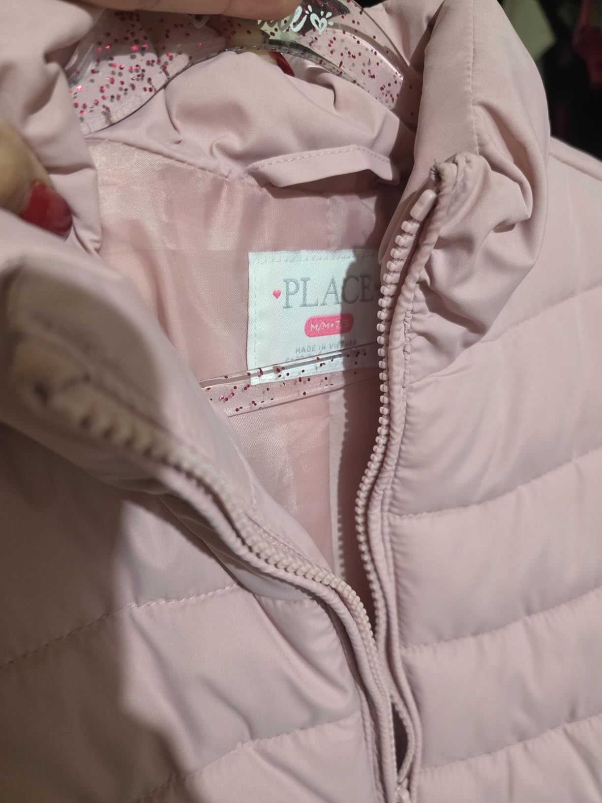 The Children's Place Girls' Medium Weight Wind-Resistant, Water-Resistant Puffer Jacket customer photo 1