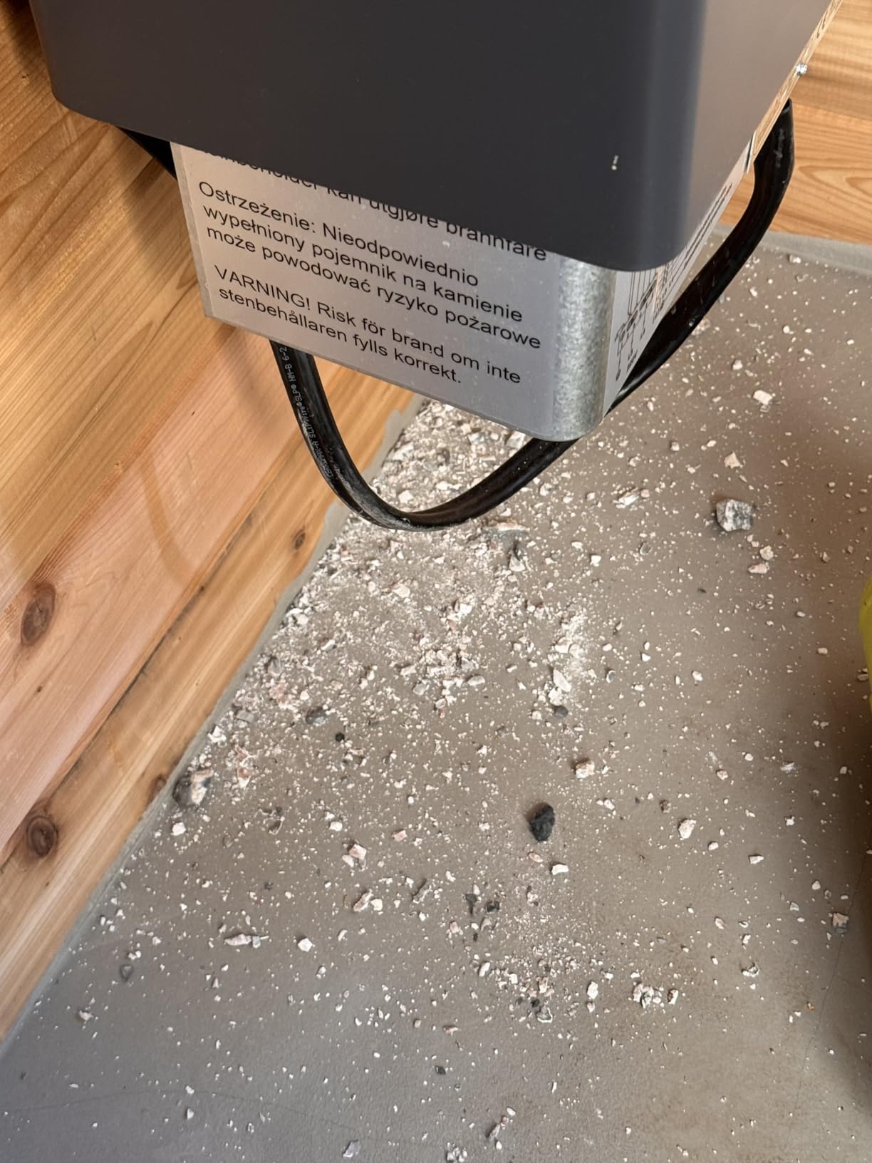 Sauna Rocks/Sauna Stones, 36 lb Box of Lava Rock for Steam Sauna, Sauna Stone customer photo 2