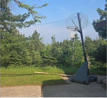 Amazgolf 20ft, 30ft, 40ft Soccer Goal Net - Football Backstop, High Impact Sports Practice Barrier, Nylon Ball Hitting Netting for Soccer and Hockey customer photo 1