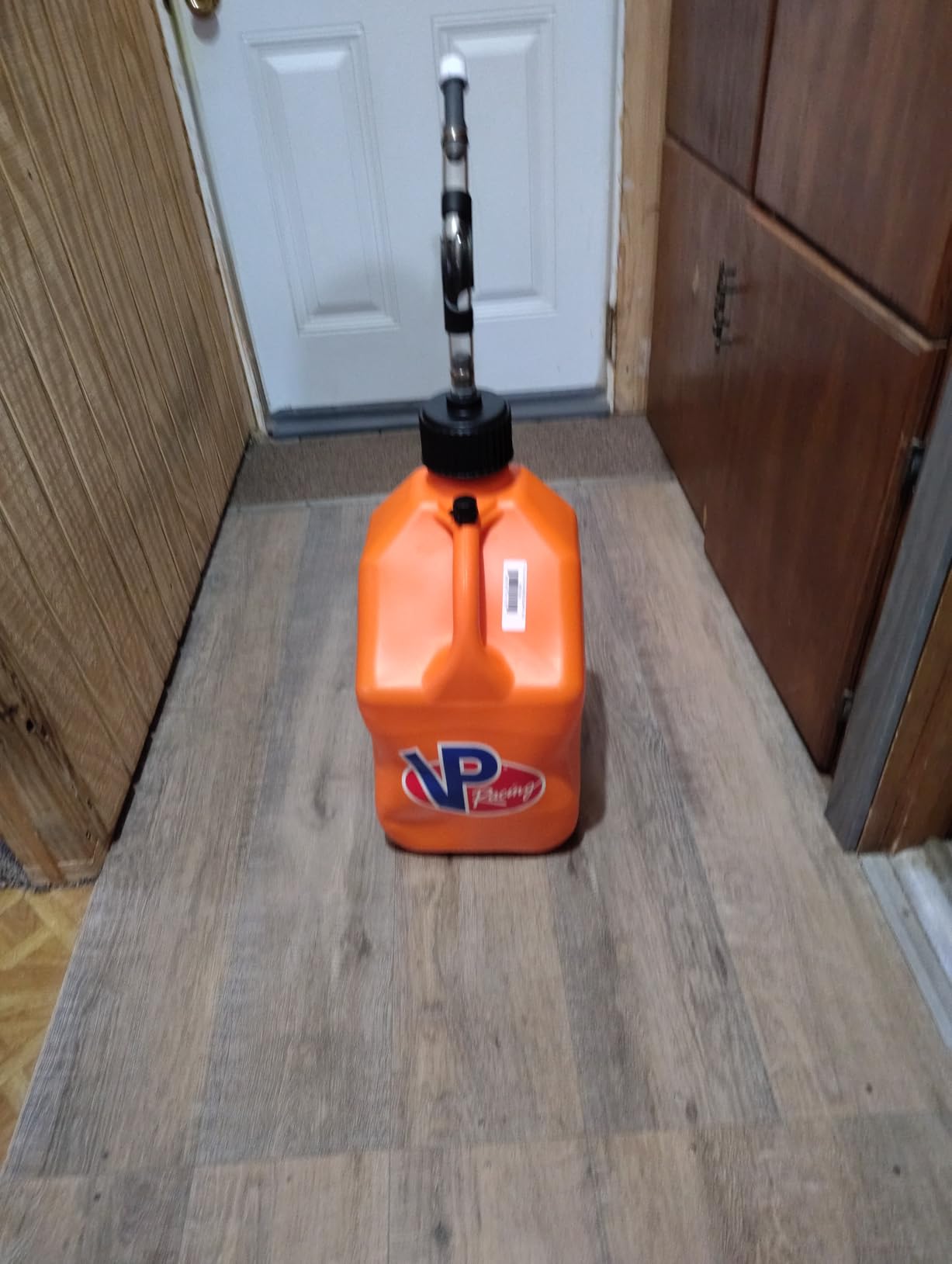 VP Racing 3572-CA Motorsport Jug - Orange, 5.5 Gallon Racing Fuel Jug, High Density Polyethylene customer photo 1