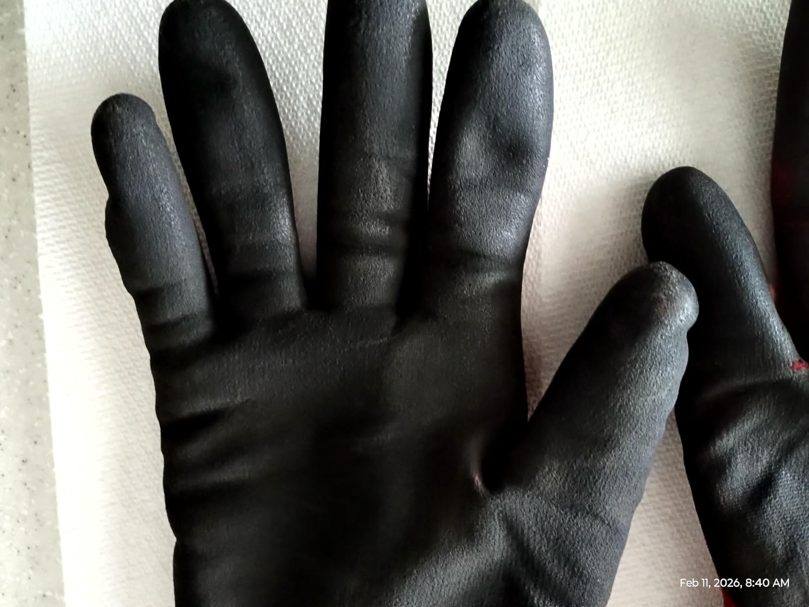 LOCCEF 2 Pairs Winter Work Gloves for Men and Women, Freezer Gloves for Work Below Zero, Thermal Insulated, Super Grip customer photo 2