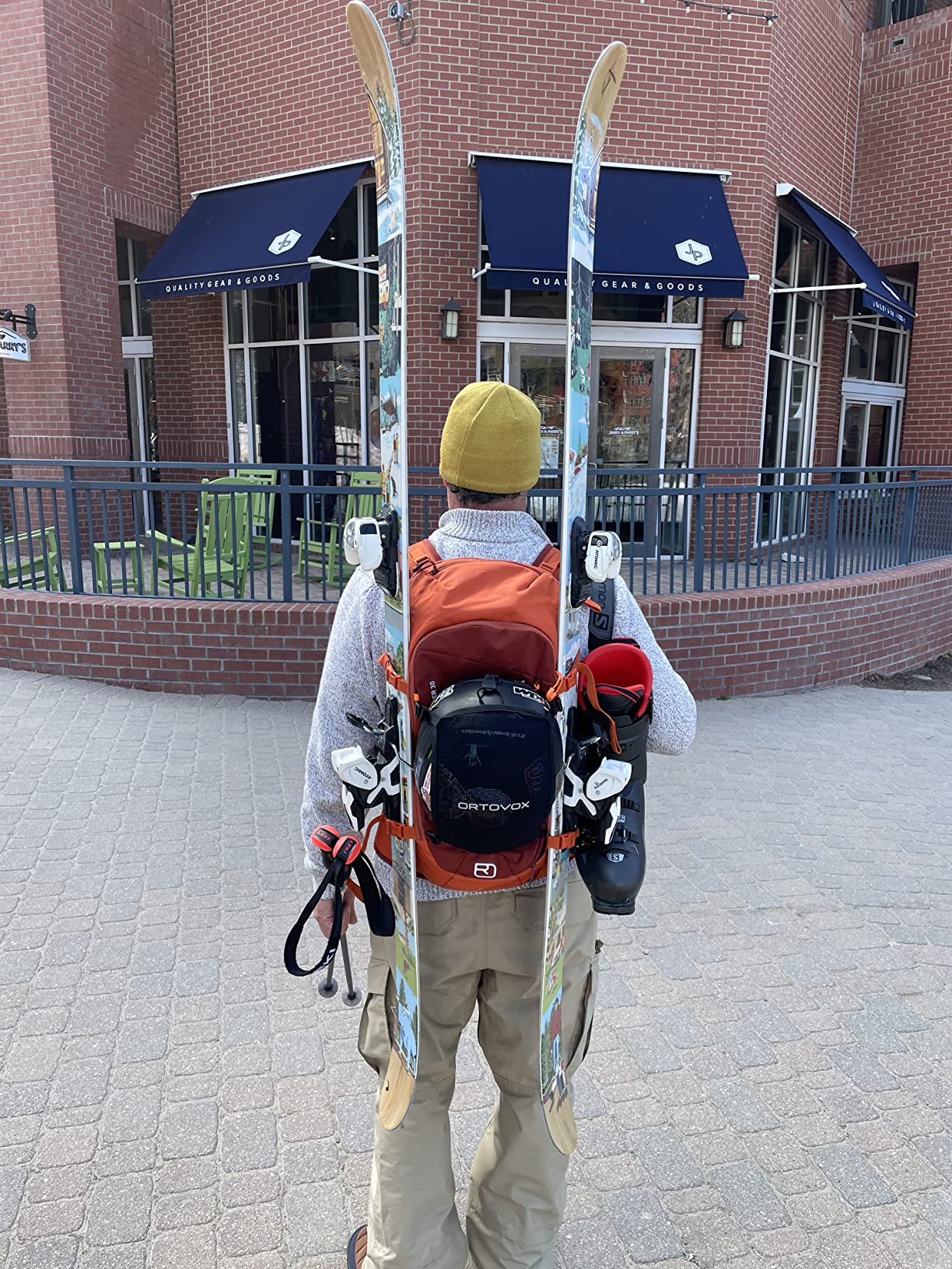 Ortovox Tour Rider 30L Ski Touring Backpack, Petrol Blue customer photo 1