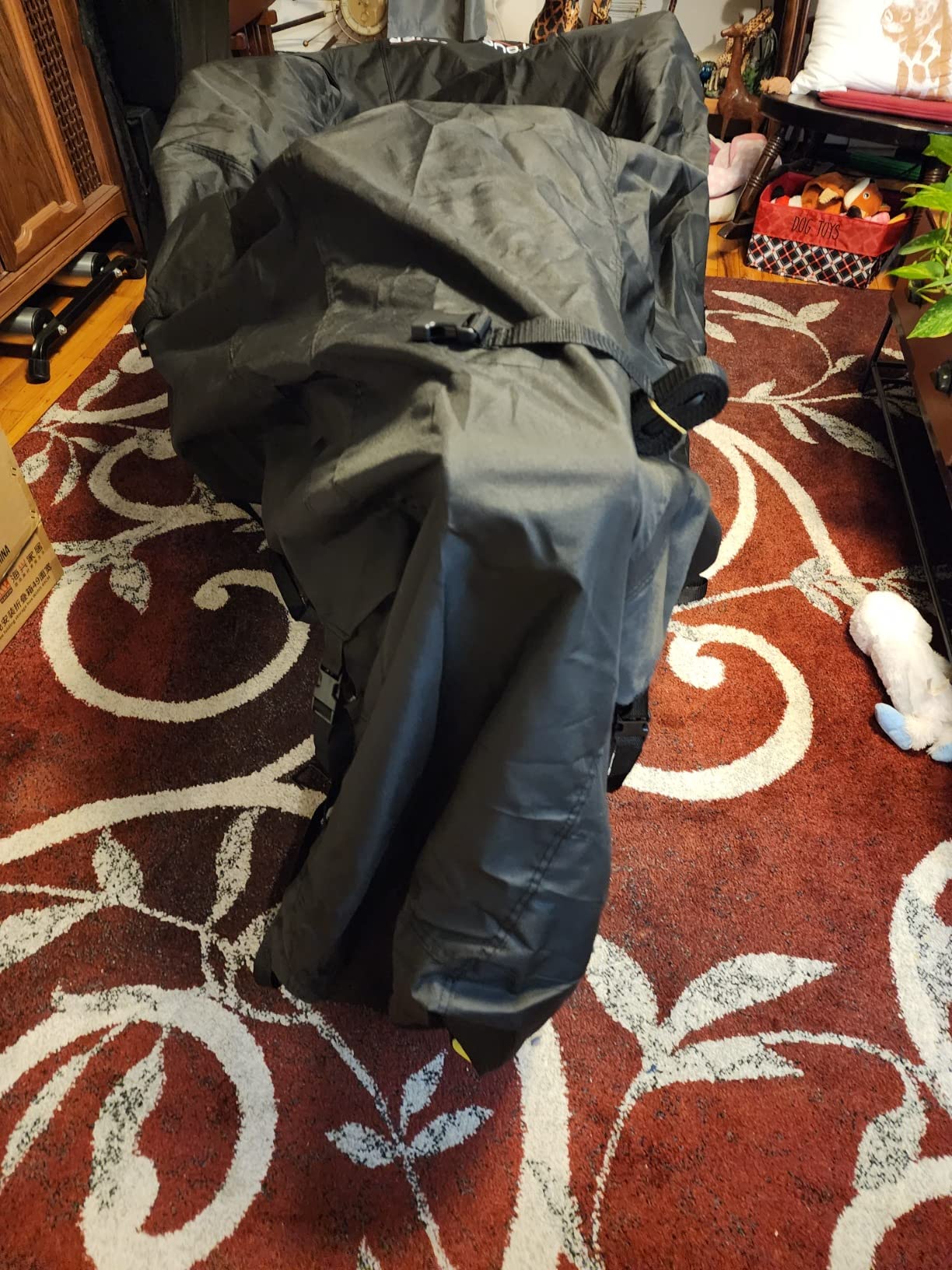 Tough Cover Snowmobile Cover - XL Size - Premium Edition - Snowmachine Sled Accessories - Waterproof and Durable, Fits Polaris, Ski-Doo, Yamaha, Arctic Cat - Trailerable - Black customer photo 1