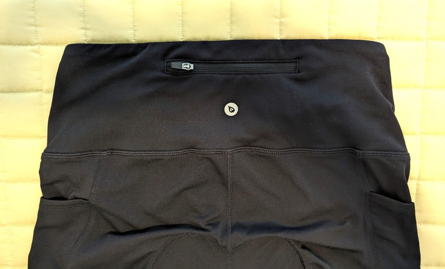 Womens Winter Cycling Pants Padded Bike Thermal Tights Fleece Lined Leggings Water Resistant Cold Weather Gel Pockets customer photo 1