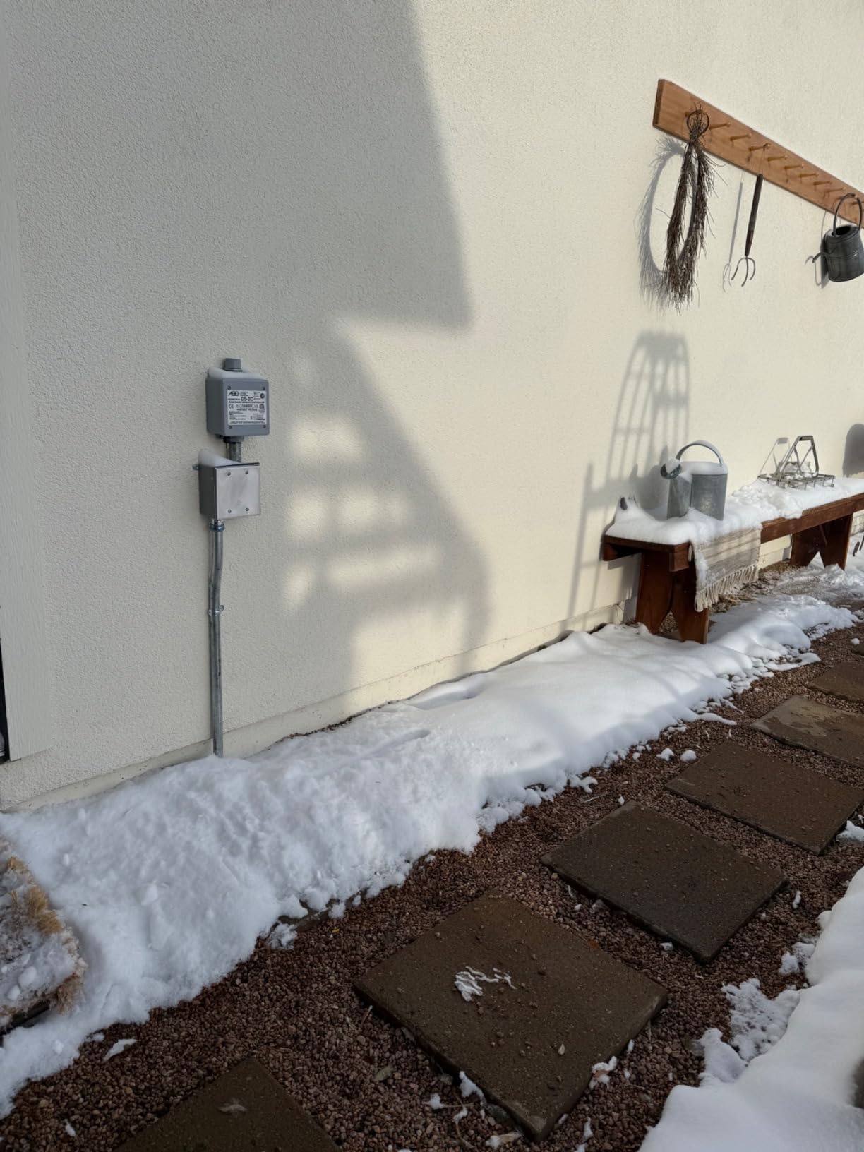 Heated Driveway System 120 Sqft - 240V, 37 Watts per Sqft Heated Snow Melting Mats Outdoor Driveway Heater for Snow Melting Mats Walkway, Ice Melt Mat for Steps, Auto Moisture & Temperature Activator customer photo 1