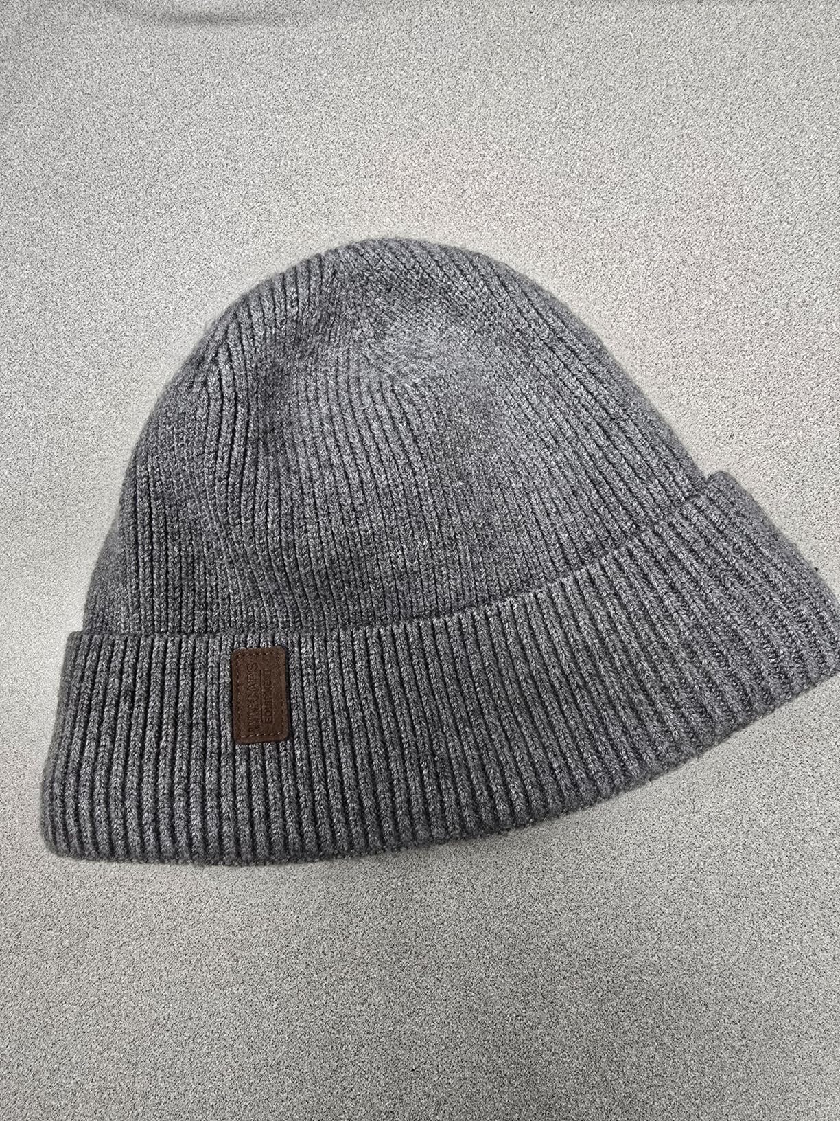 Winter Beanie for Men Women, Fleece Lined Beanie Soft Warm Knit Hat Ski Stocking Cuffed Cap customer photo 2