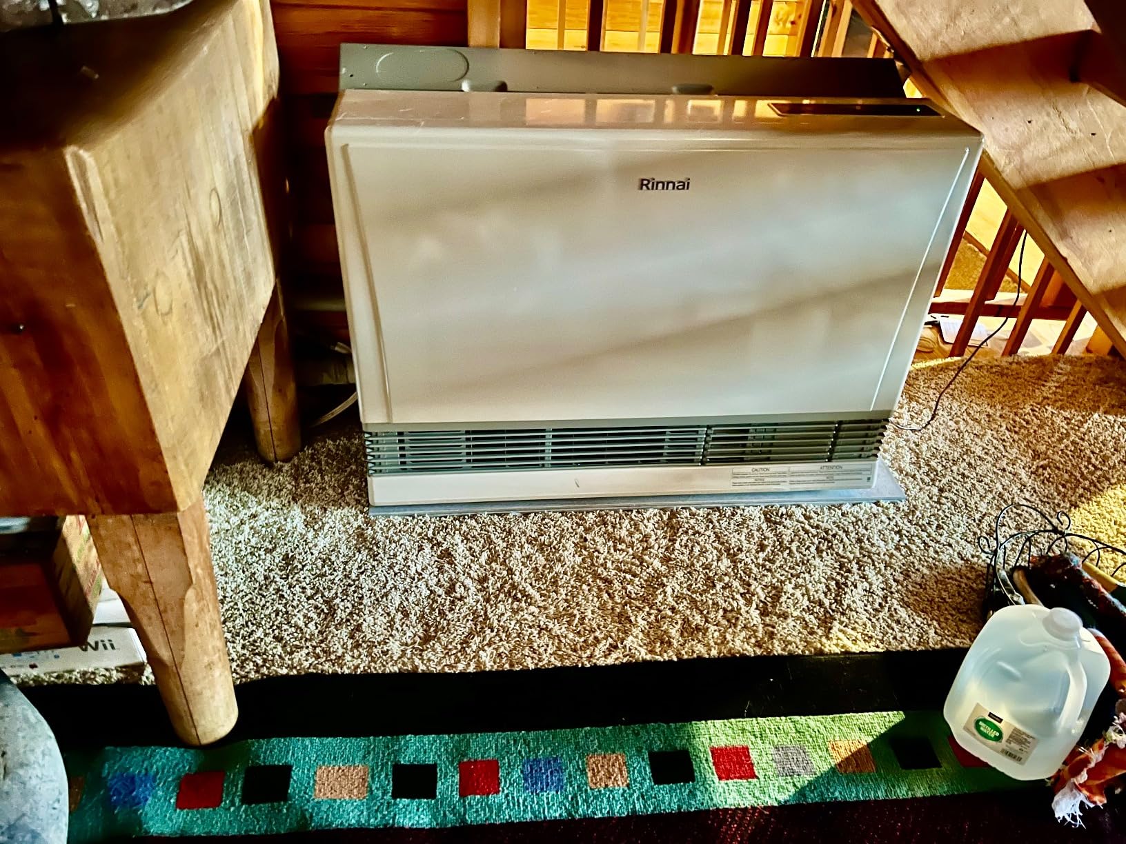 Rinnai EX38DTP Direct Vent Wall Furnace, Indoor Propane Heater, Energy Efficient Space Heater, 36,500 BTU, Beige customer photo 1
