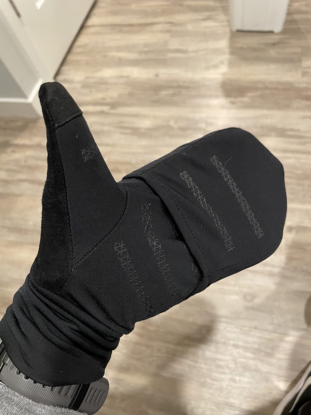 Nathan Convertible Glove to Mitt with Reflective Print customer photo 1