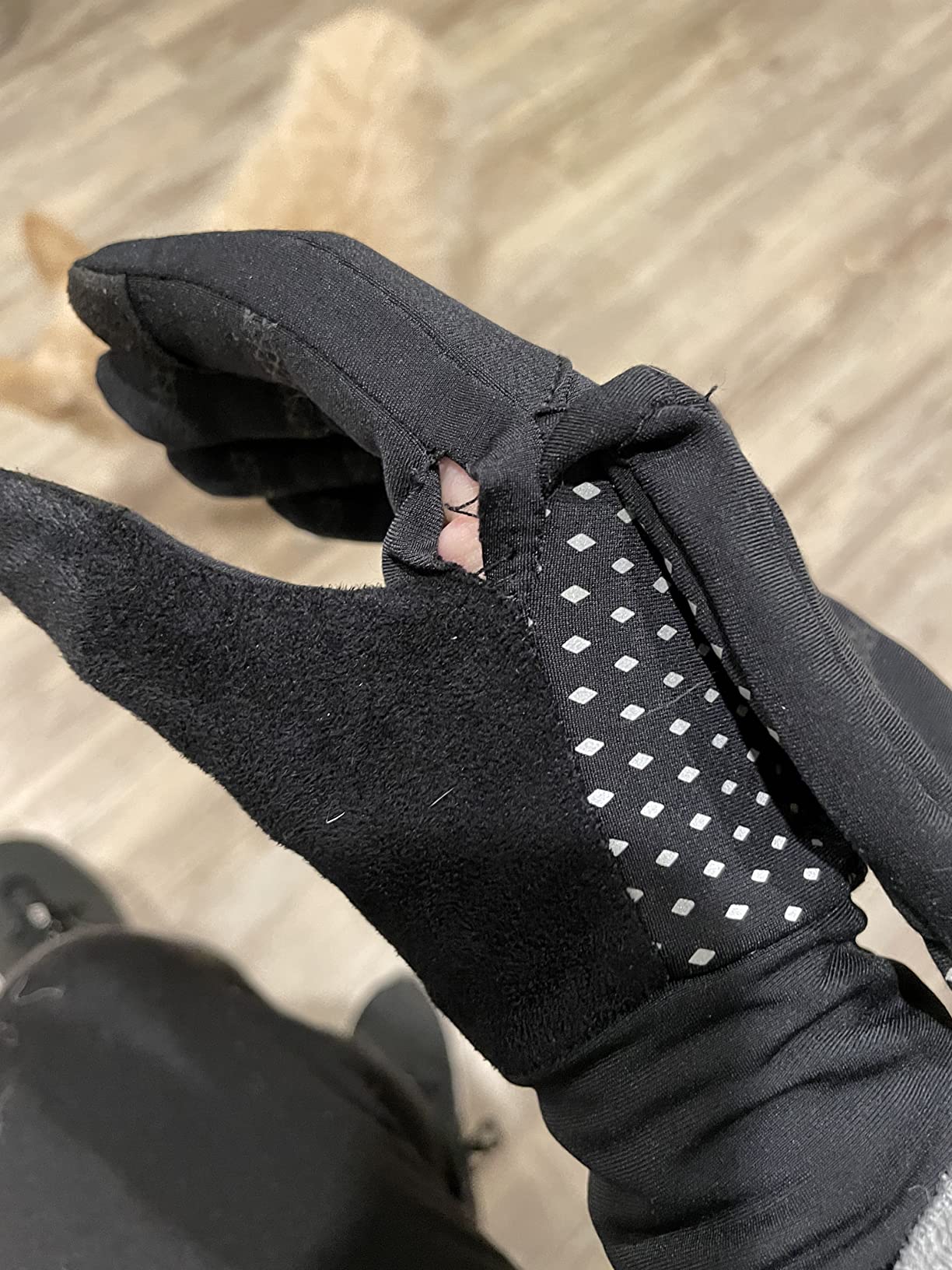 Nathan Convertible Glove to Mitt with Reflective Print customer photo 2