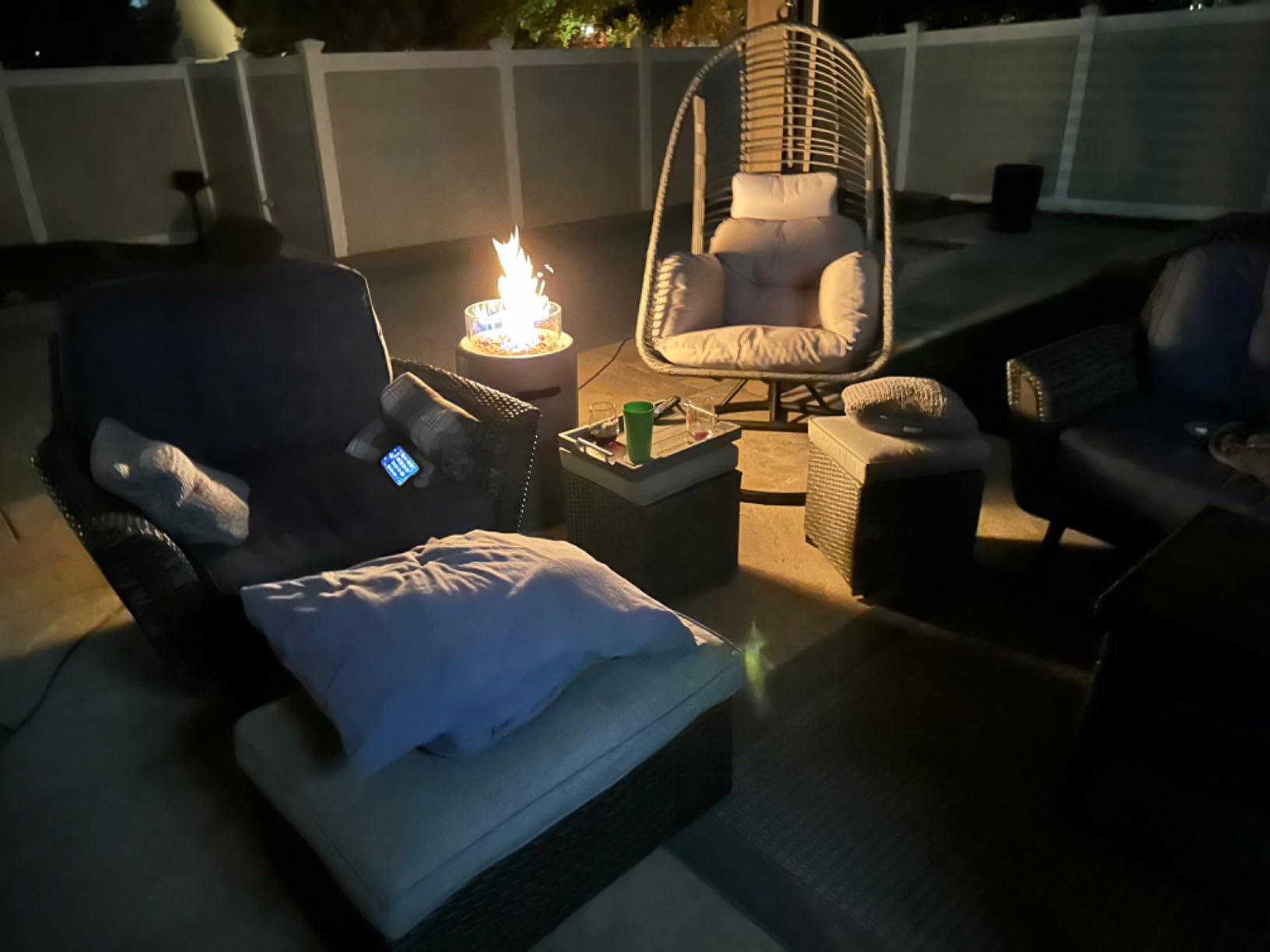 SUNBURY Outdoor Propane Fire Pit, 11