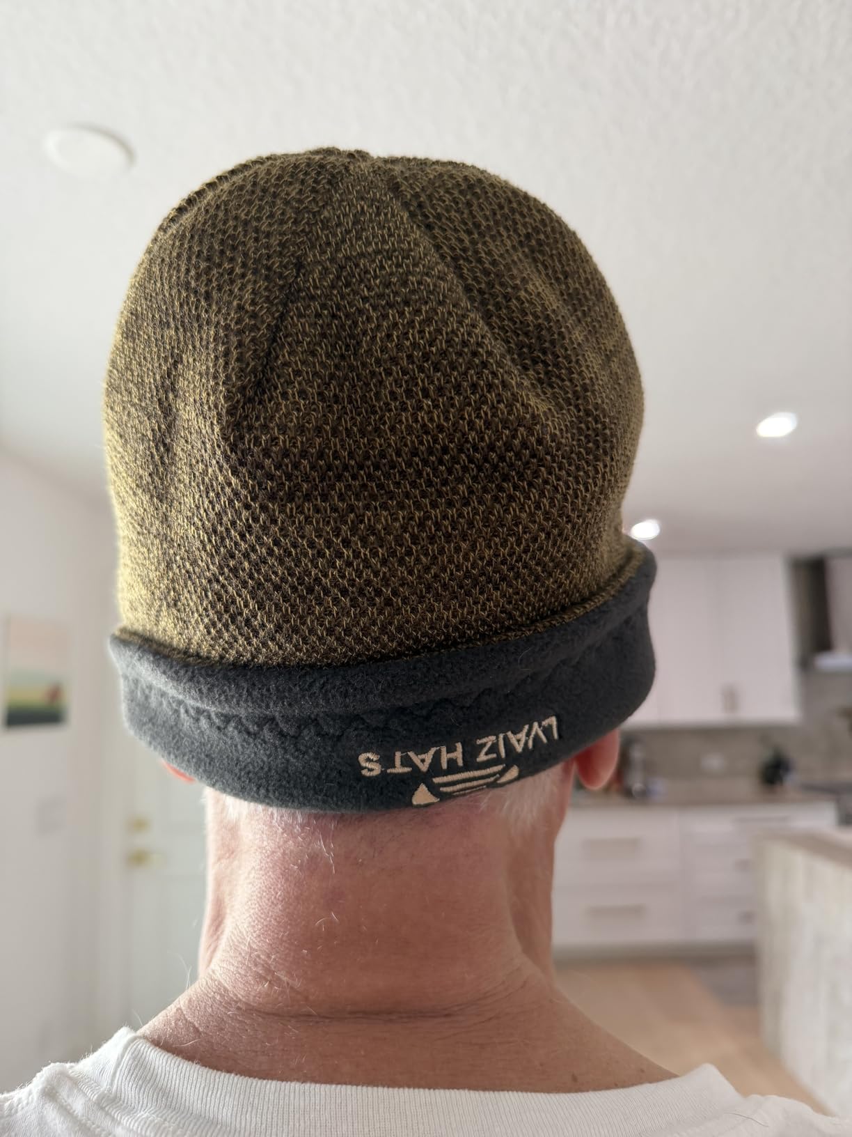 Lvaiz Mens Winter Beanie Hat Warm Fleece Lined Skull Cap for Men Reversible Women Windproof Watch Hat Knit Warm Unisex Beanie customer photo 1