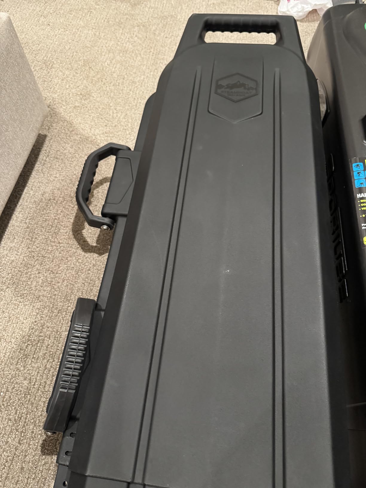 Steamboat Travel Hard Ski/Snowboard Case with Wheels. Protects 3 Pairs of Skis and Poles or 2 Snowboards with Boots and Gear. customer photo 2