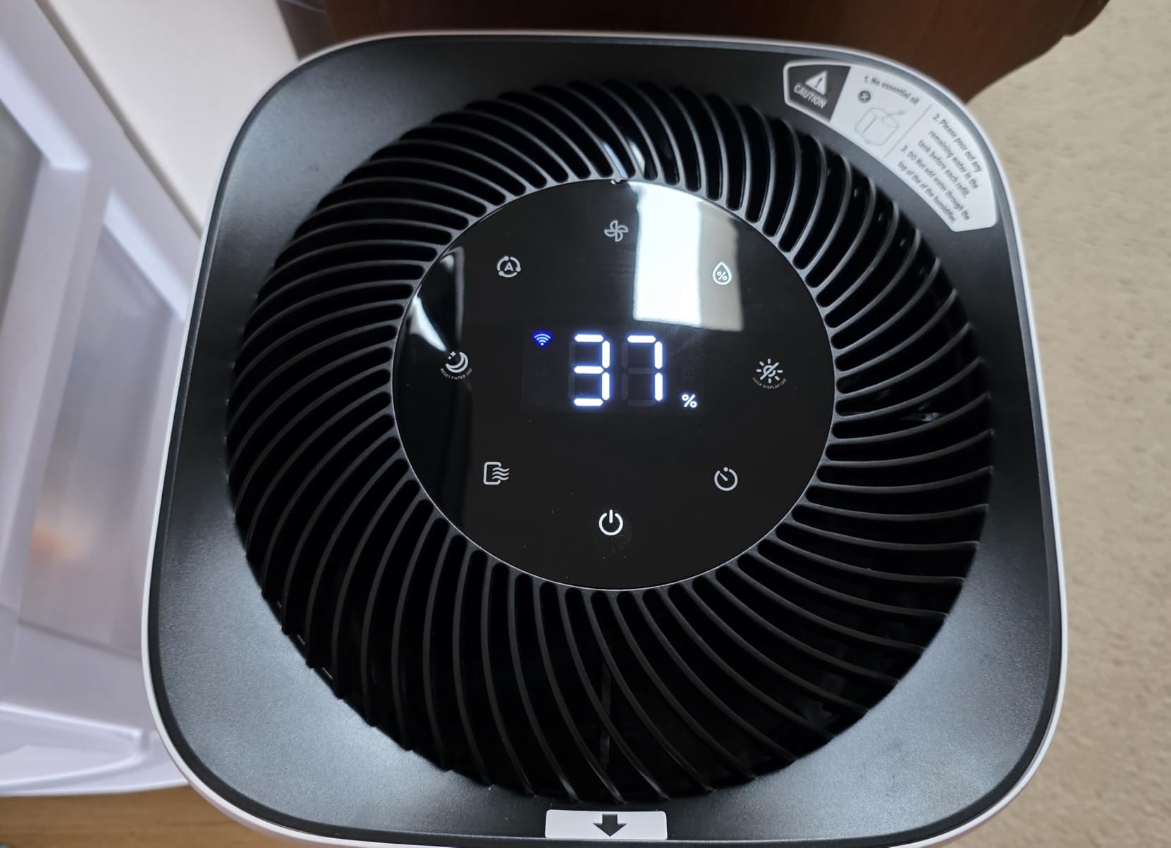 LEVOIT OasisMist 1000S (10L) Smart Humidifier for Home Large Room Bedroom, Last 100 Hours Suitable for Indoor Plant, Cover up to 600ft2, Easy Top Fill, Remoter & Voice Control, Auto Mode, Quiet, White customer photo 2