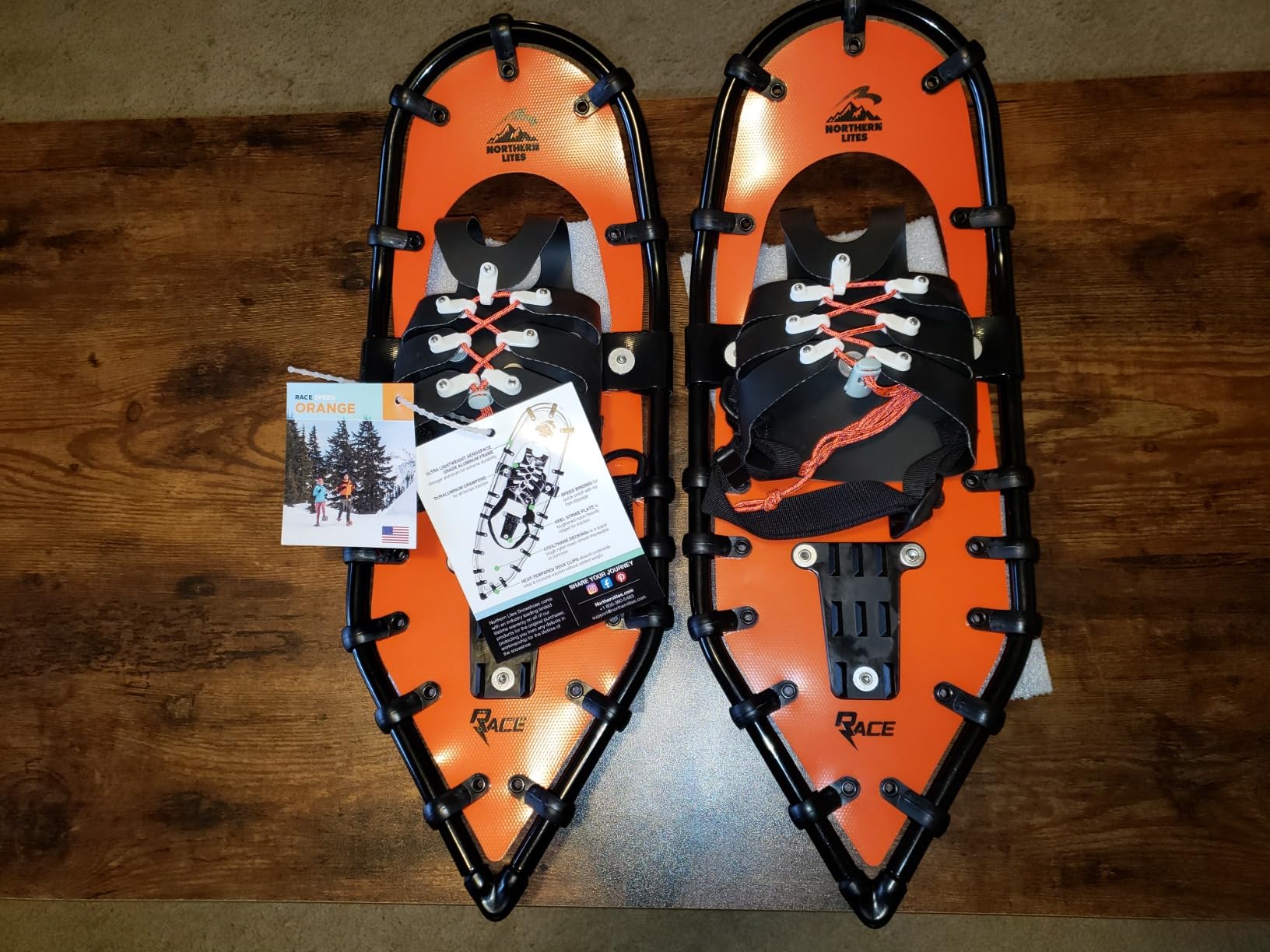 Ultralight Running Snowshoes for Speed & Performance | Speed Lace Binding, Race Traction, 7075-T6 Aluminum Frame | for Athletes up to 200 lbs customer photo 2