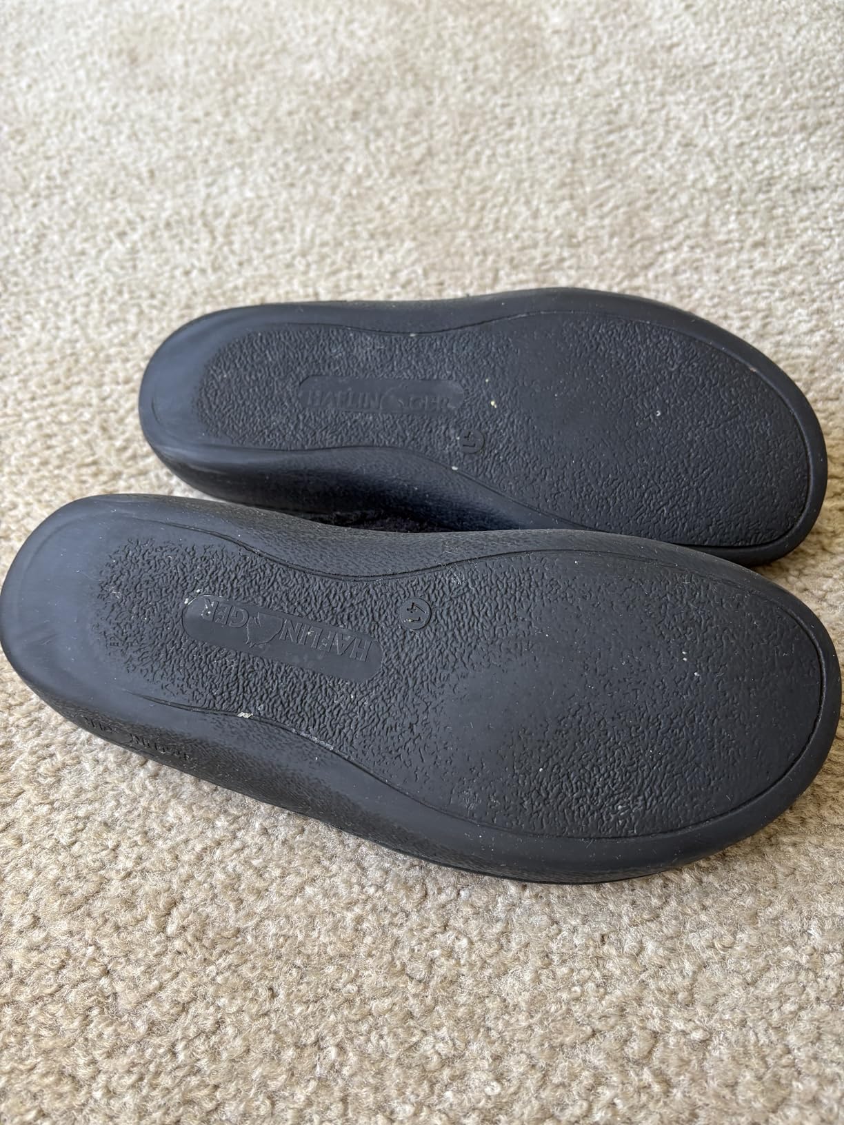 Haflinger Unisex at Nordkap Wool Hard Sole Slippers customer photo 1