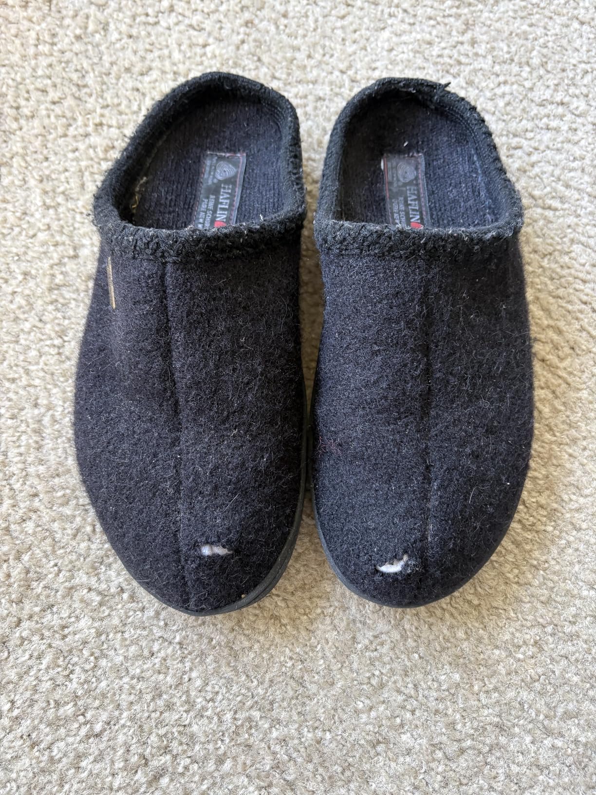 Haflinger Unisex at Nordkap Wool Hard Sole Slippers customer photo 2