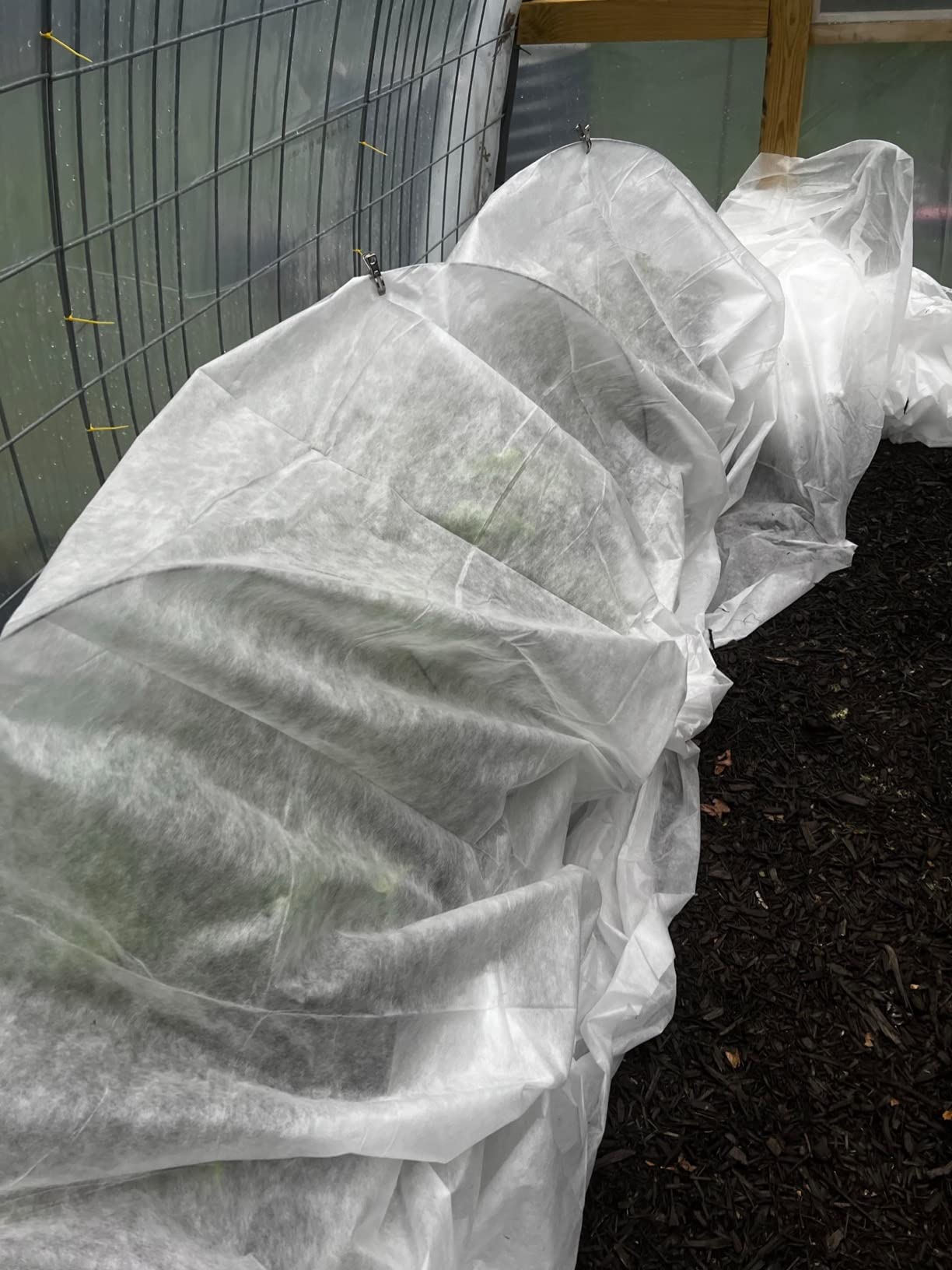 Plant Freeze Protection Cover, 10x50ft Frost Cloth Winter Garden Blanket, Floating Row Cover for Cold Weather and Shade, Perfect for Outdoor Vegetables, Trees, Greenhouse customer photo 1