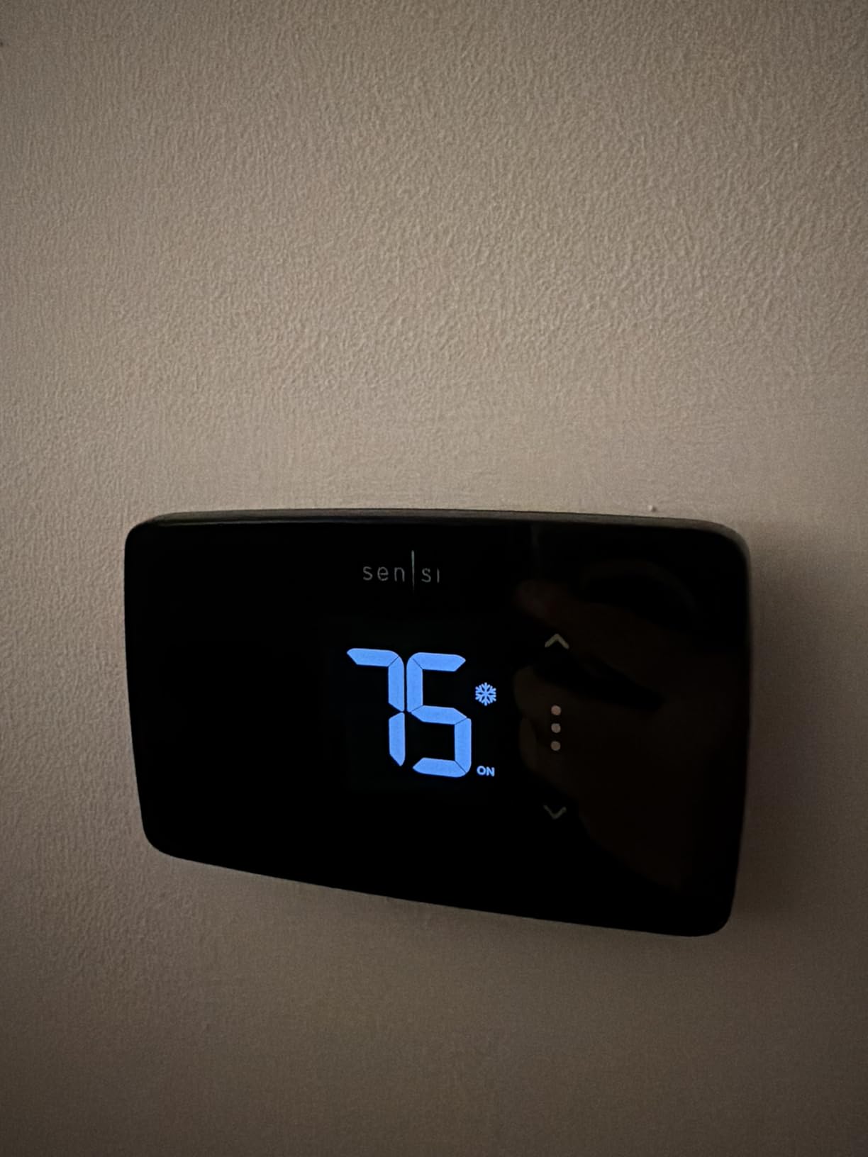 Sensi Lite Smart Thermostat, Programmable, WiFi, Easy DIY, Works With Alexa, ENERGY STAR Certified, ST25 customer photo 1
