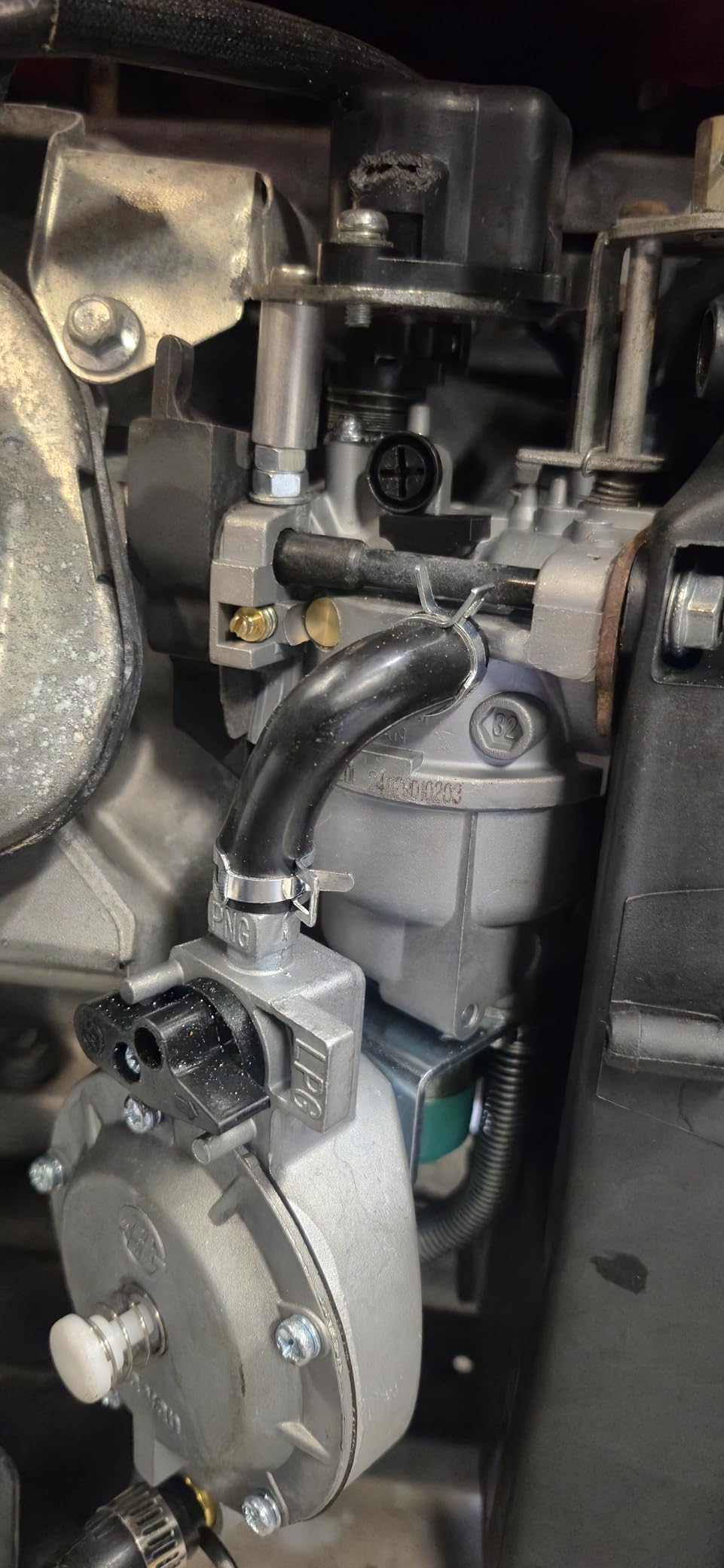 YAMAKATO 389cc 420cc Tri Dual Generator Carburetor Gas to LPG CNG Conversion Kit OEM for Fuel Generac Predator Champion Duromax Honda etc. 459cc 338cc 301cc GX270 GX340 GX390 Manual customer photo 2