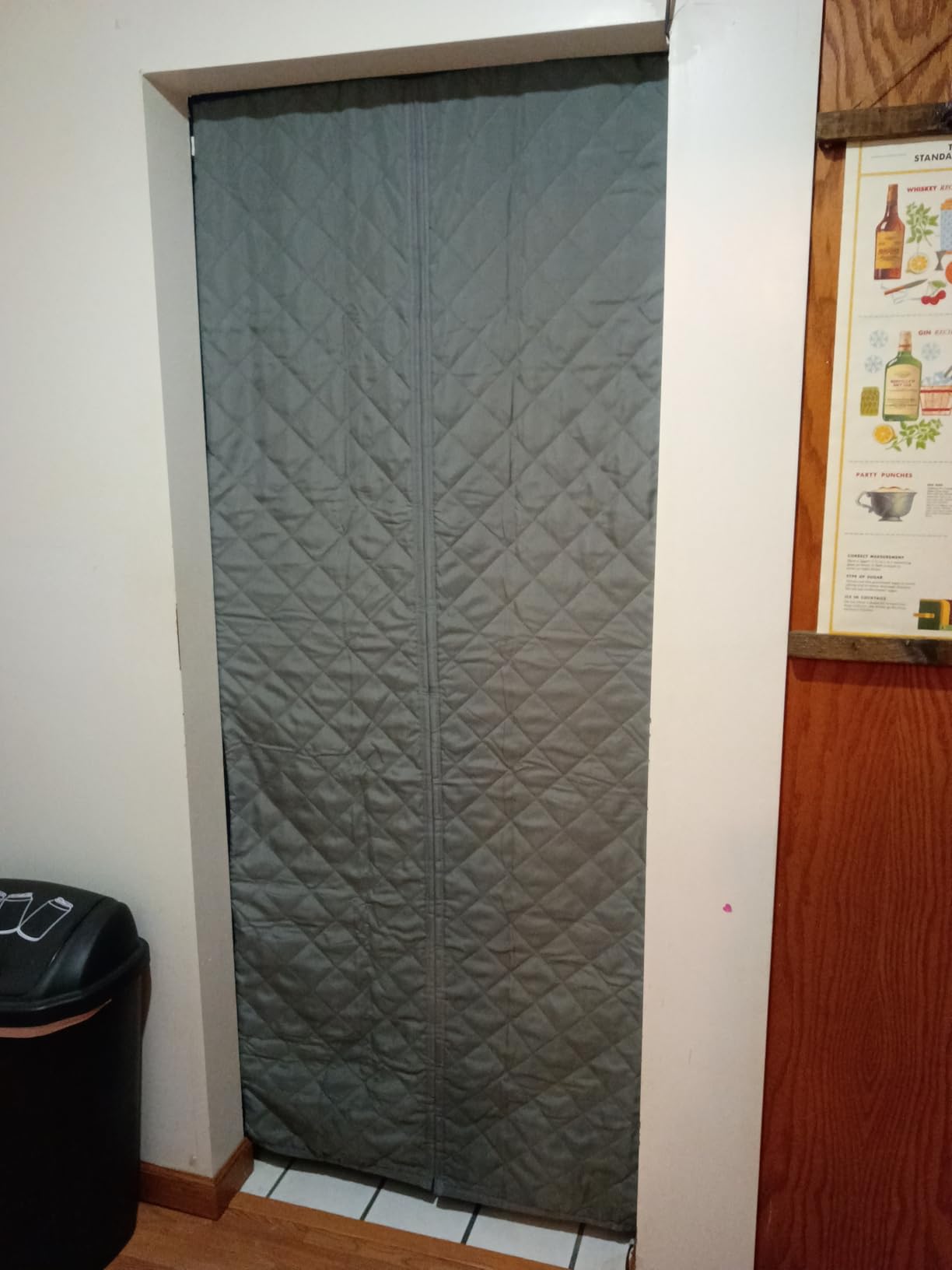 Magnetic Thermal Insulated Curtain for 36