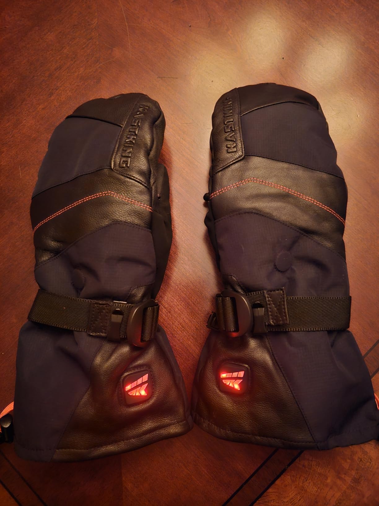 KastKing Calido Heated Mittens for Men, Rechargeable Heated Gloves for Ice Fishing Skiing, Flip-Top Design, Water-Resistant customer photo 2