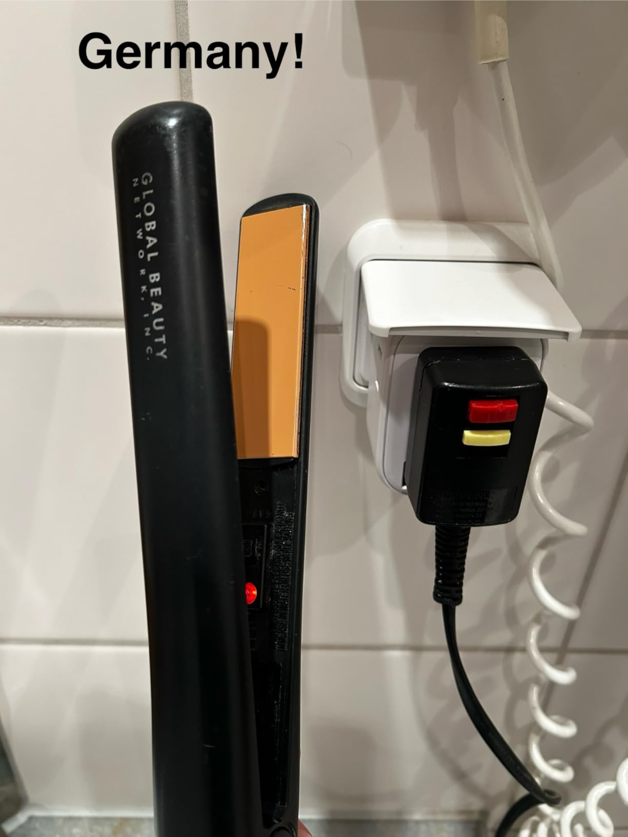 European Travel Plug Adapter, LENCENT US to Europe Type-C Foldable Power Plug with 4 Outlets 4 USB Ports (2 USB C), Power Adaptor for USA to EU Euro Iceland Spain Italy France Germany Greece Portugal customer photo 2