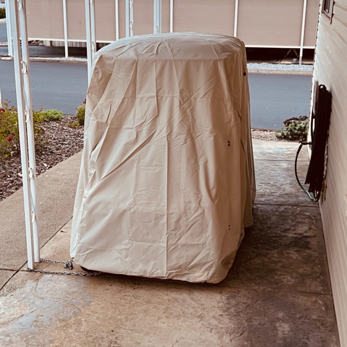 Explore Land Waterproof Golf Cart Cover Universal Fits for Most Brand 2/4/6 Passenger Car customer photo 1