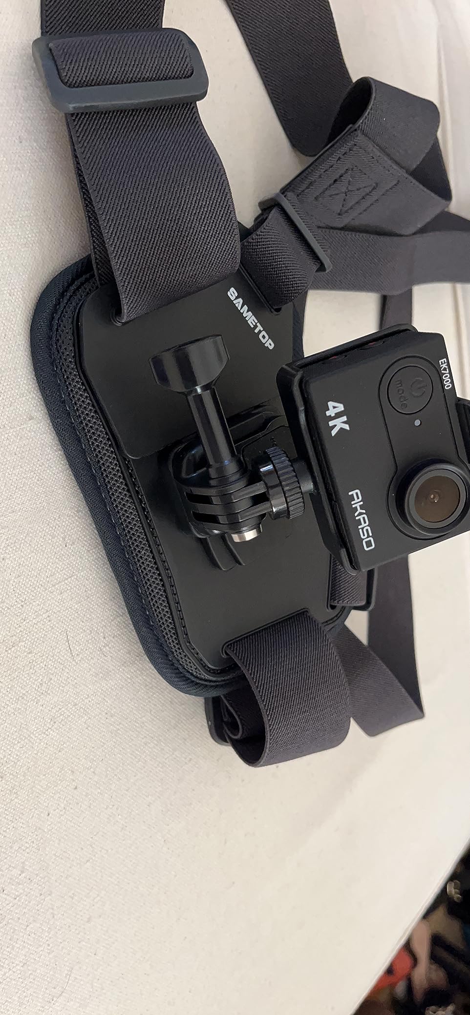 Chest Mount Harness Strap Body Mount Chesty Compatible with GoPro Hero 13 12 11 10 9 8 7 6 5 Session AKASO DJI Osmo Action Cameras - Balance Stability and Comfort Performance customer photo 2
