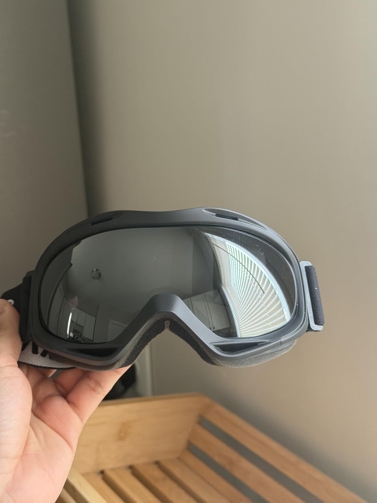 OutdoorMaster OTG Ski Goggles - Over Glasses Ski/Snowboard Goggles for Men, Women & Youth - 100% UV Protection customer photo 1