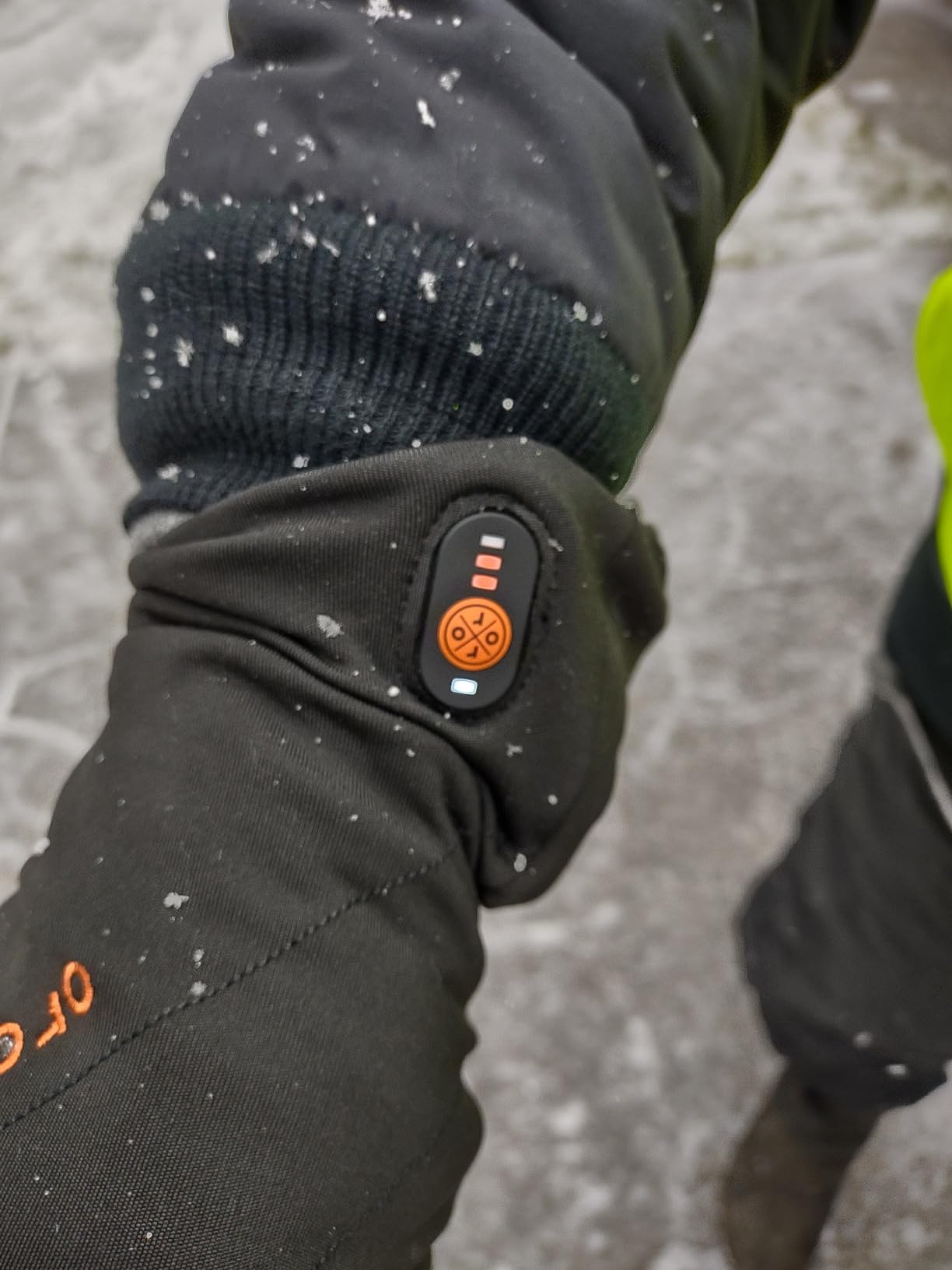 ORORO Heated Gloves Liner for Men and Women, Lightweight Heated Liner Gloves with Battery for Skiing customer photo 2