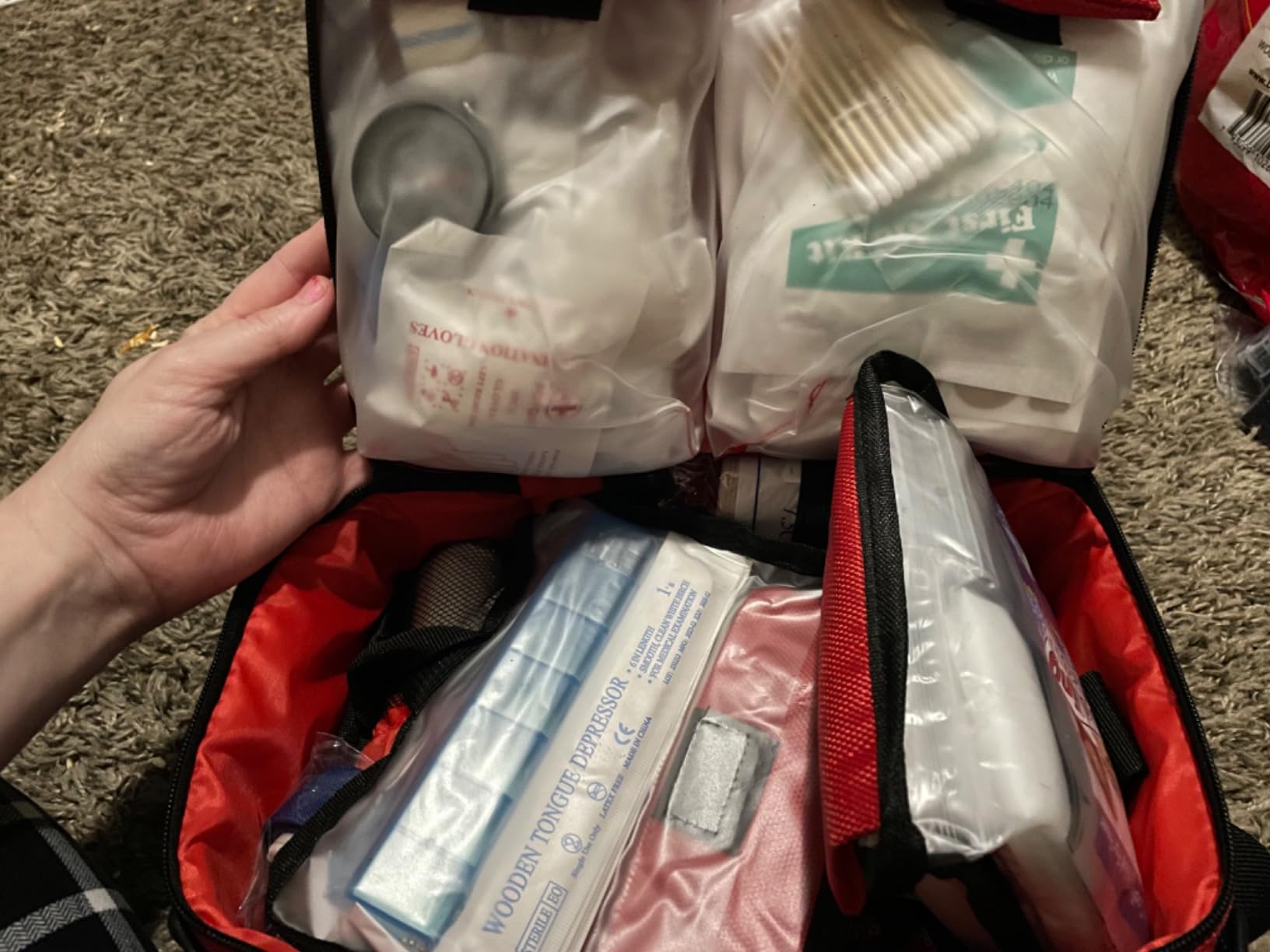 Poygik Premium 420 Piece Large First Aid Kit for Home, Car, Travel, Camping, Truck, Hiking, Sports, Office, Vehicle & Outdoor Emergencies - Emergency Medical Kits, Businesses & Home Medical Supplies customer photo 2