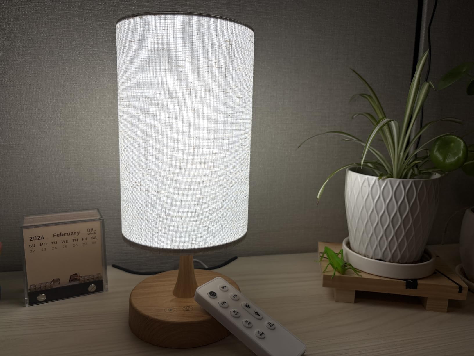 Caromolly Light Therapy Lamp, Sunlight Lamp 10000 Lux with Remote Control, 3 Color Temperature & 4 Brightness Level & Timer, Daylight Lamp for Home, Office, Decoration customer photo 2