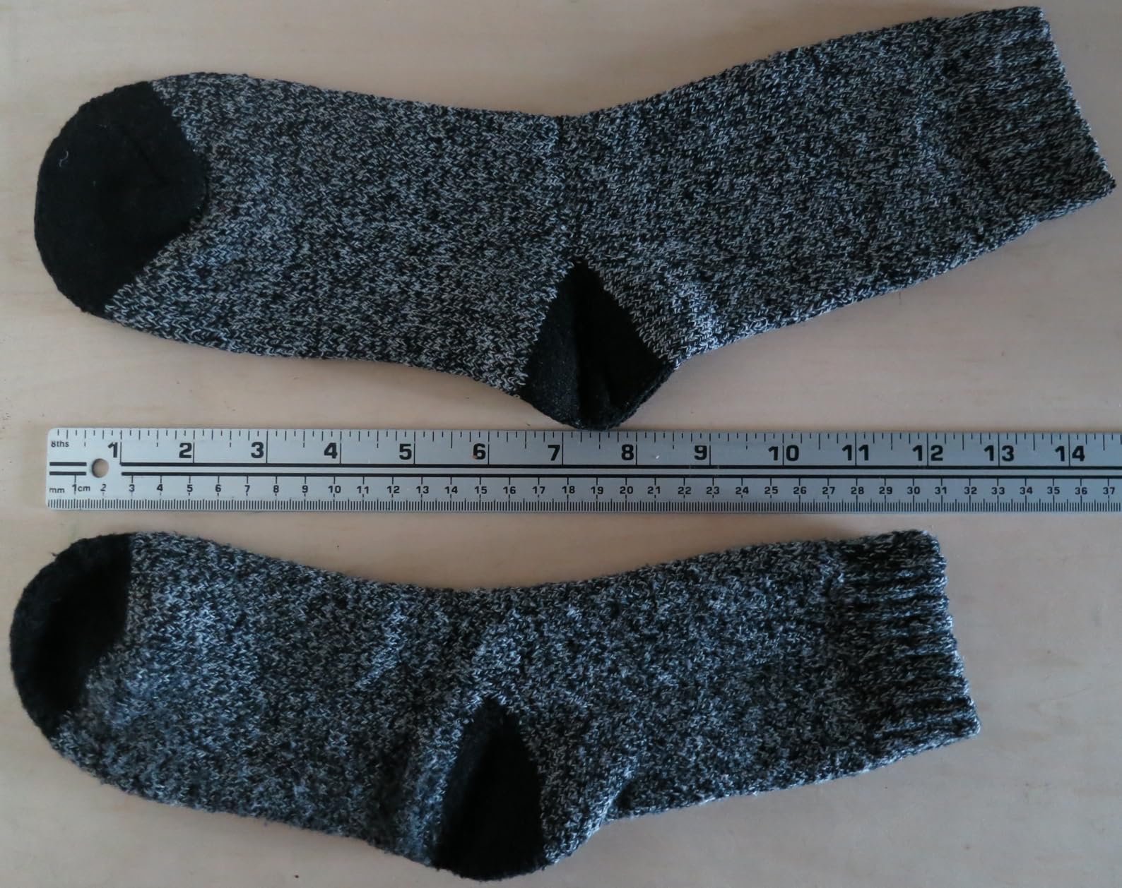 5 Pairs Merino Wool Socks for Men, Super Thick Hiking Thermal Socks for Cold Weather customer photo 1