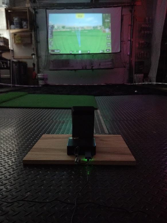 OPTISHOT Orbit Golf Simulator and Launch Monitor Golf Simulators for Home with Orion Software - Golf Launch Monitor - 20 Courses and 3 Practice Ranges Included customer photo 1