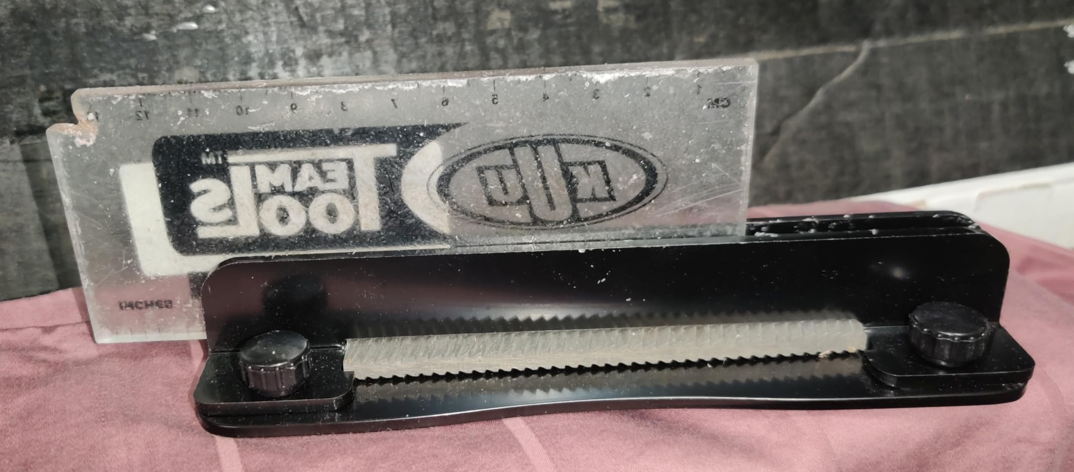 Wax Scraper Tuner - Repair, Recover and Sharpen Your Ski or Snowboard Waxing Tools (Scraper Tuner) (Black) customer photo 1