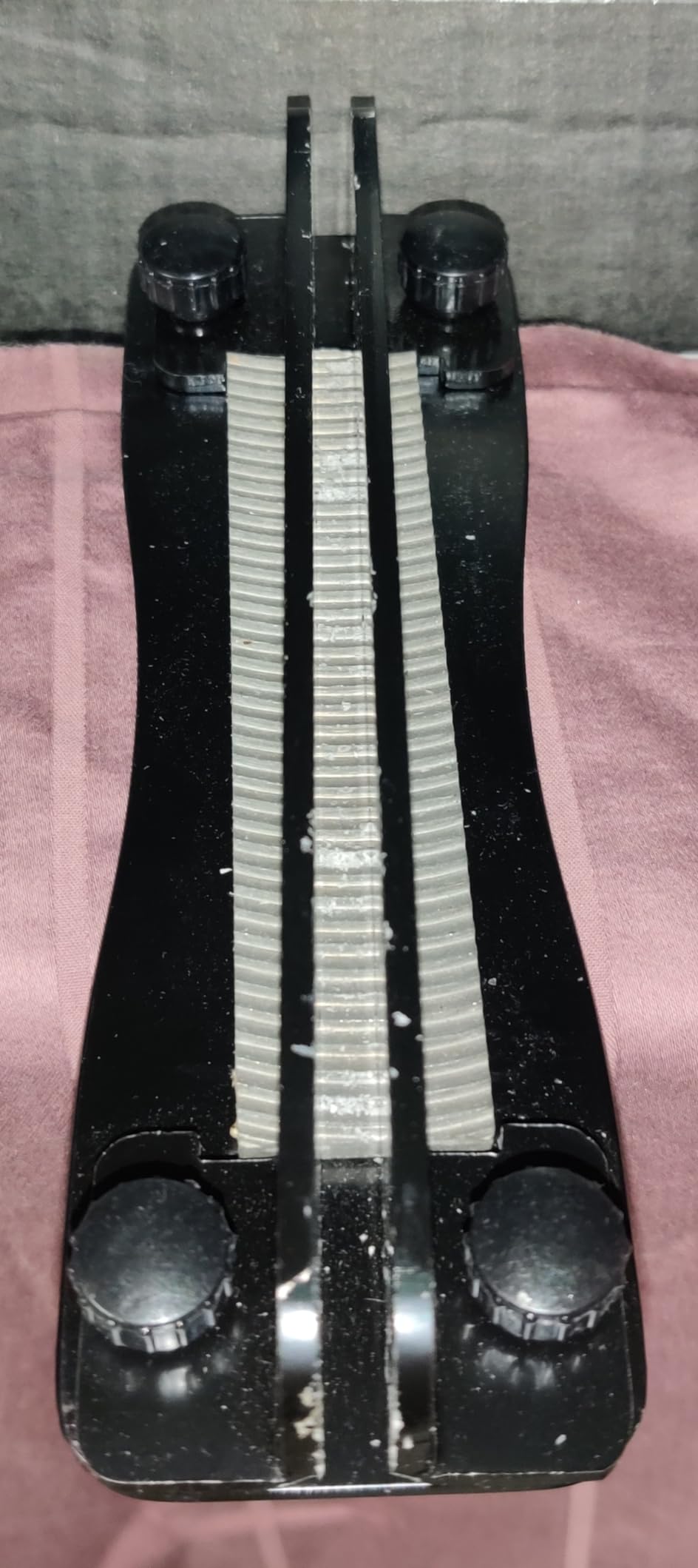 Wax Scraper Tuner - Repair, Recover and Sharpen Your Ski or Snowboard Waxing Tools (Scraper Tuner) (Black) customer photo 2