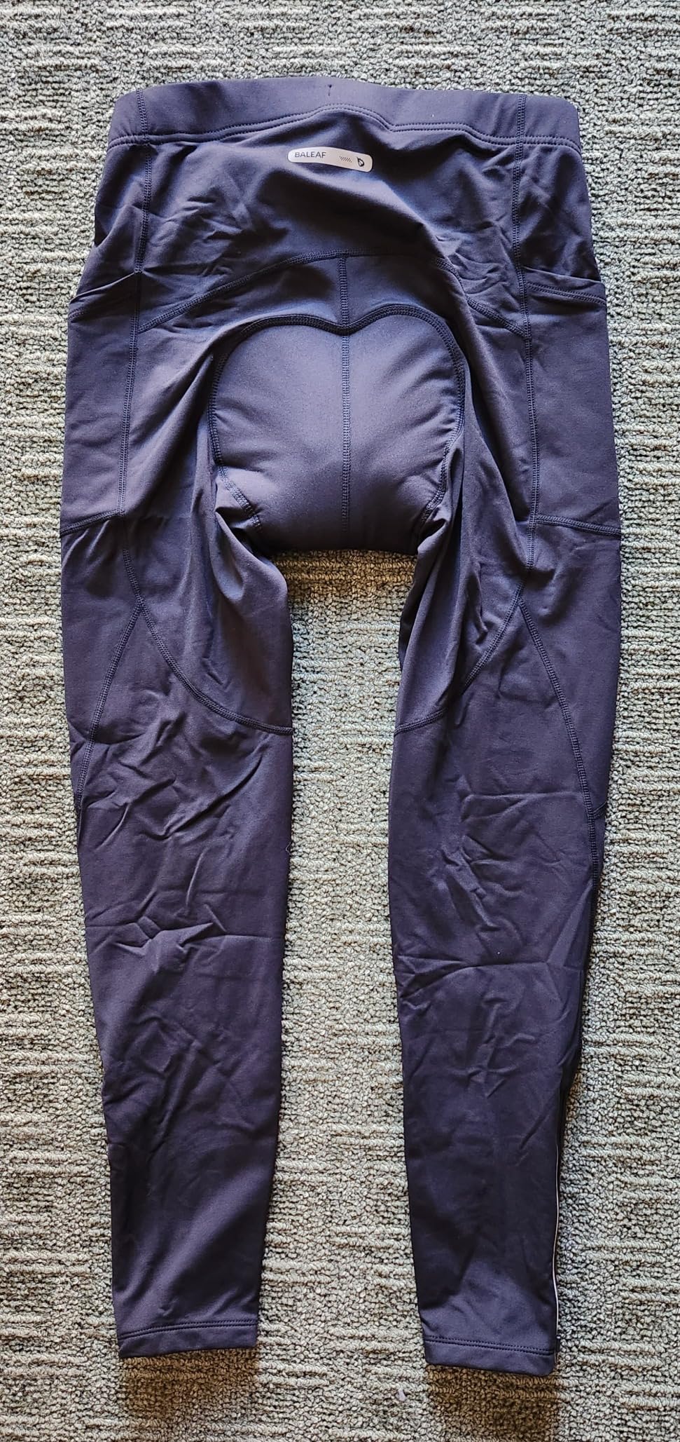 Men's Thermal Cycling Pants, 4D Padded Winter Bike Tights Fleece Lined Bicyble Riding Leggings customer photo 1