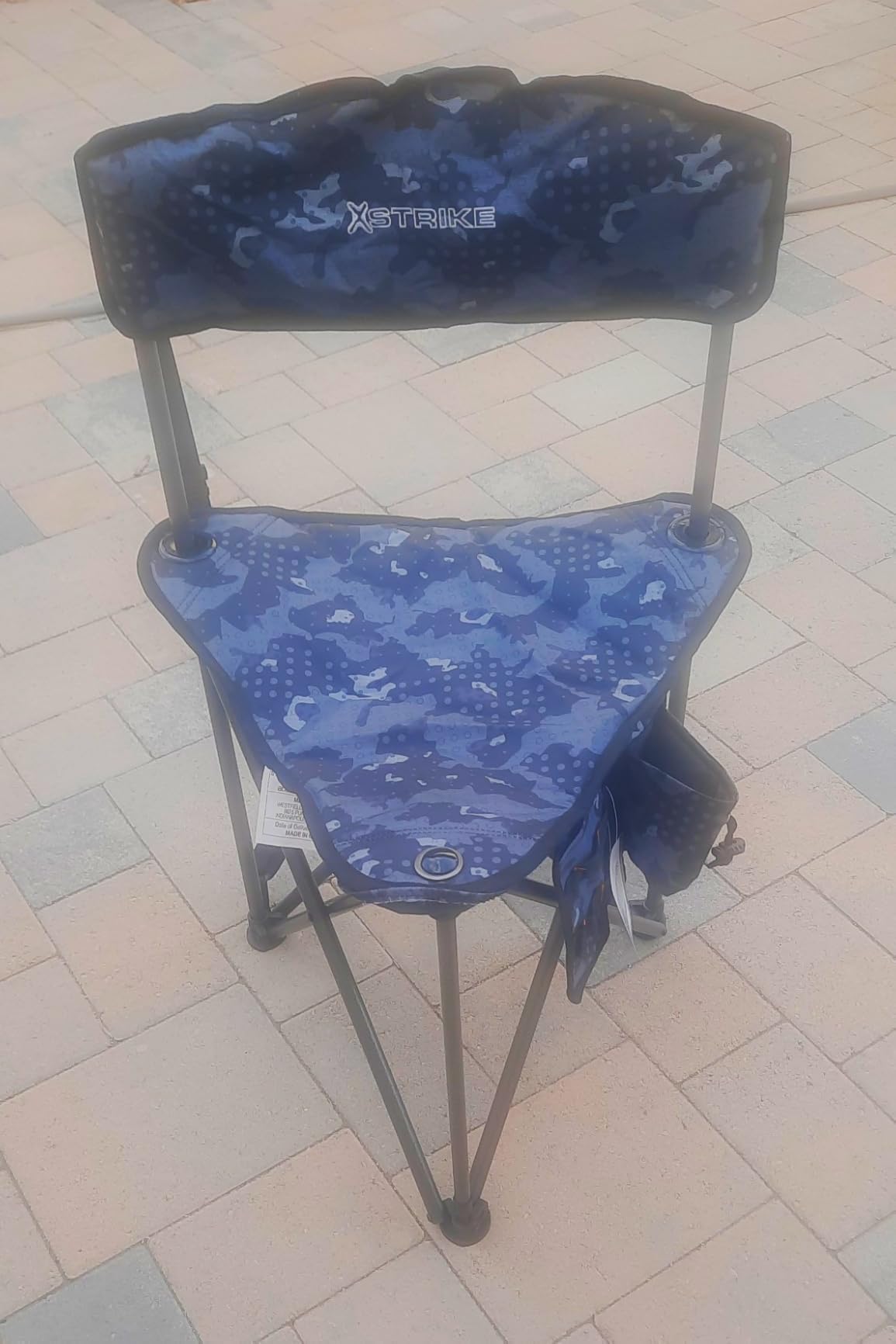X Strike Portable Fishing Chairs Outdoor Folding Stool for Adults Portable Camping Chair for Ice Fishing, Hunting, Lawn, Patio, Garden, 300LBS customer photo 1