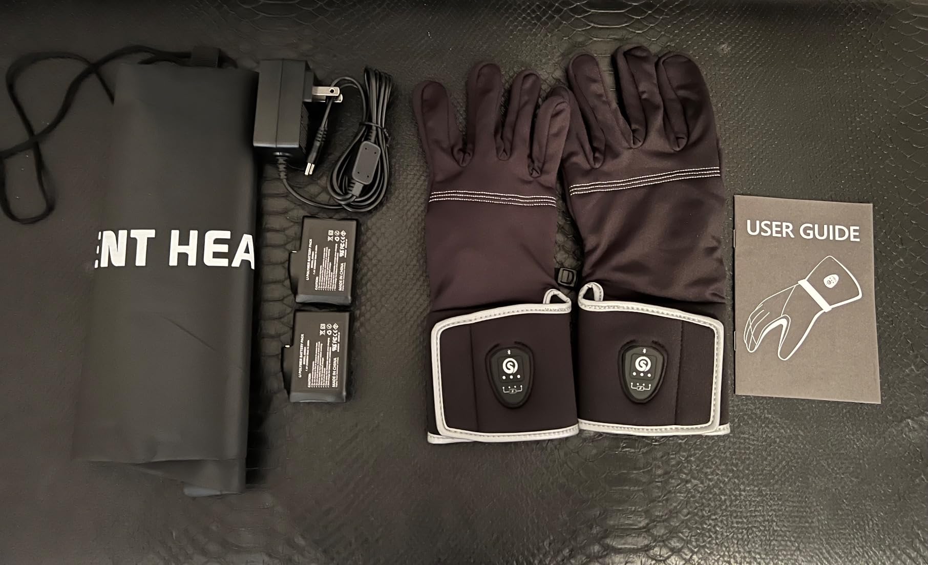 Savior Heated Glove Liners for Men Women, APP Smart Electric Gloves, Rechargeable, Suitable for Driving, Typing, etc. customer photo 2