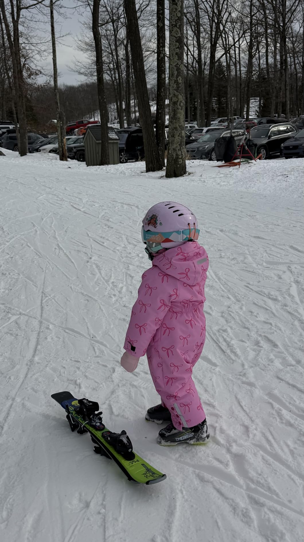 OutdoorMaster Kids Snowboarding Helmet for Boys & Girls - Durable PC Shell, EPS Foam & 12 Cooling Vents customer photo 2