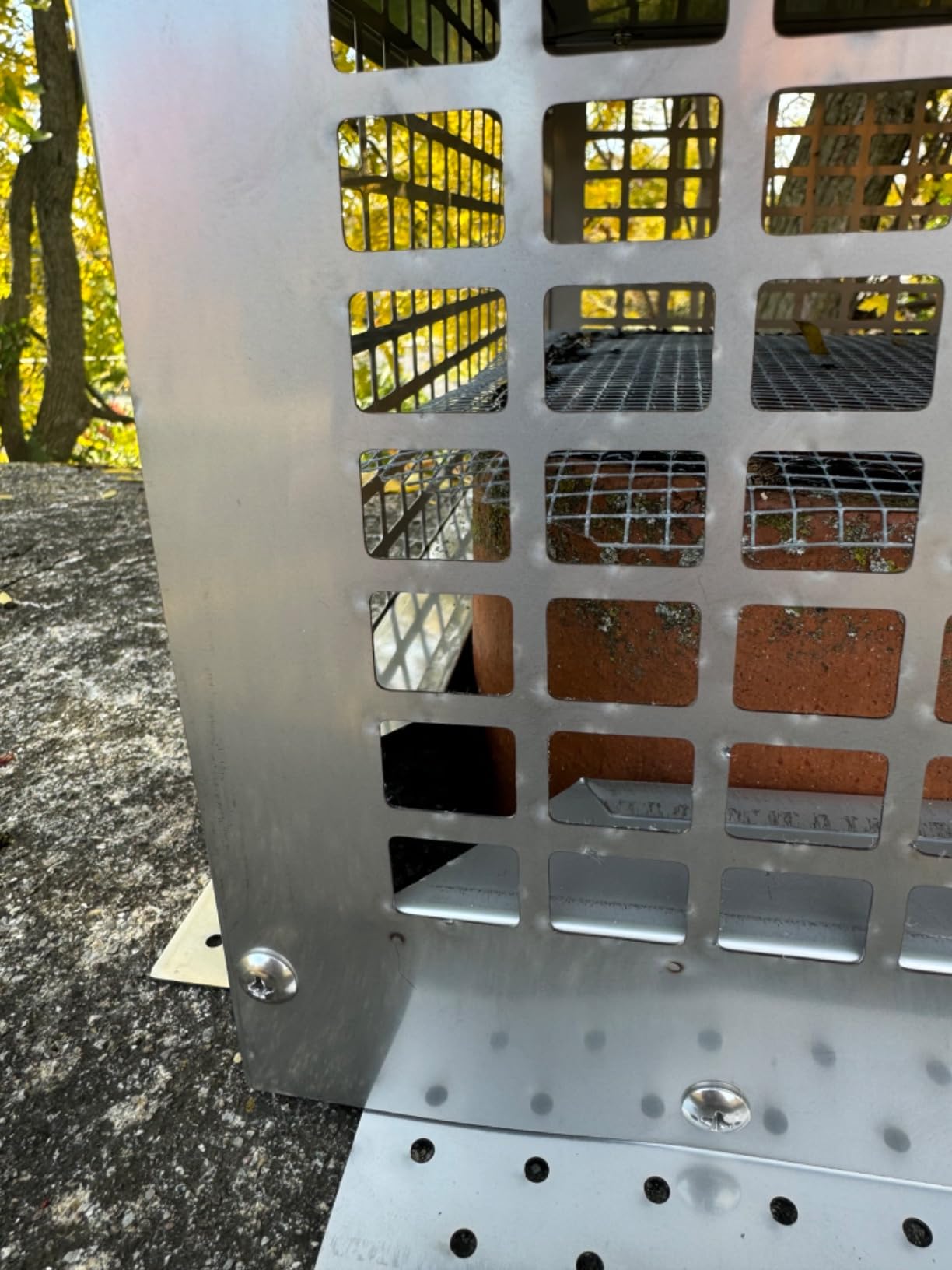 VEVOR 17x17 inch Chimney Cap - 304 Stainless Steel Fireplace Cover, Stable & Easy to Install customer photo 2